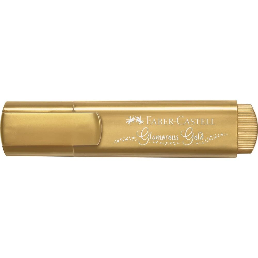 2 Faber-Castell Textliner Highlighter Metallic Glamorous Gold, 2 of 10