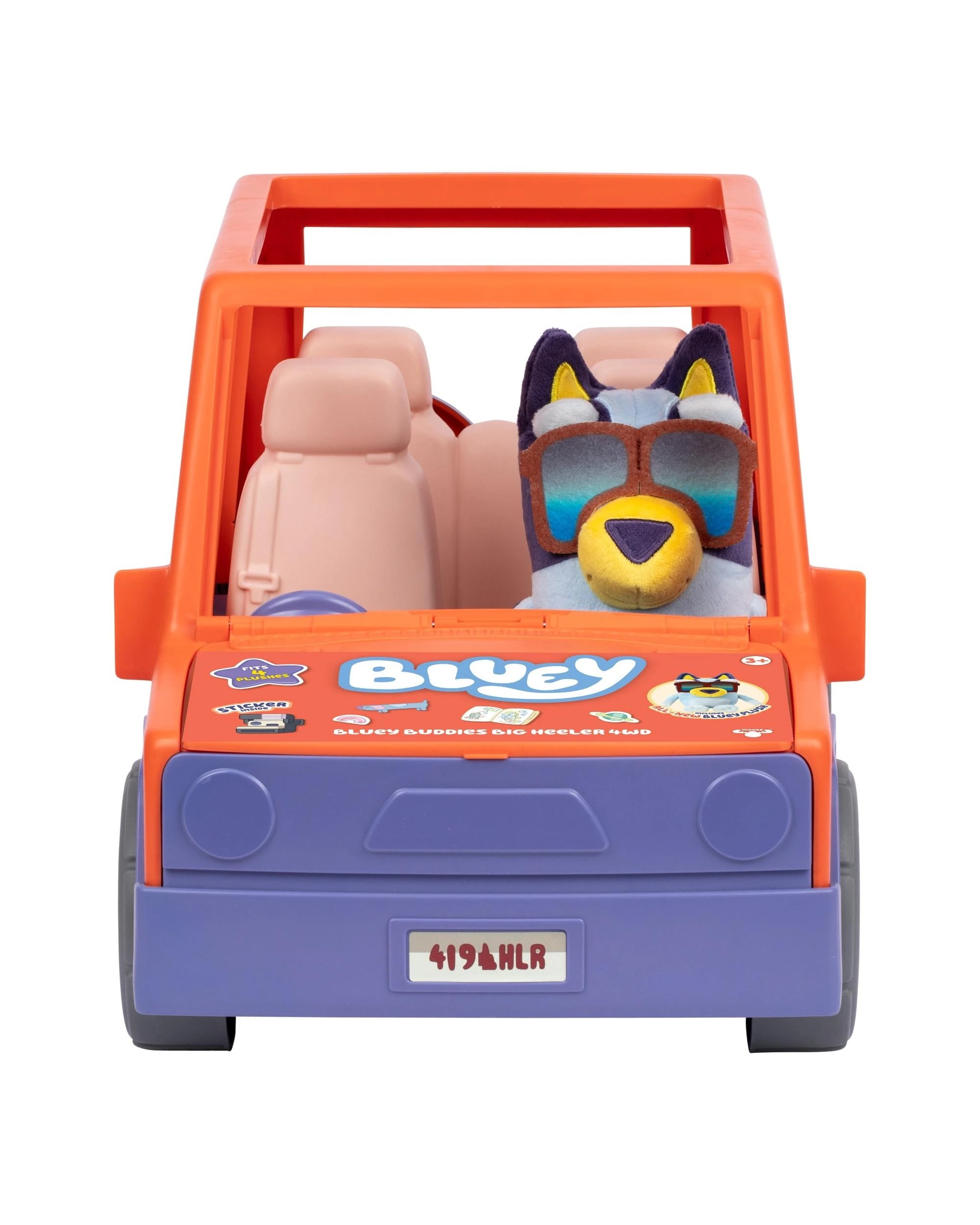 3 Bluey Buddies Big Heeler 4WD and Bluey Toy, 3 of 10