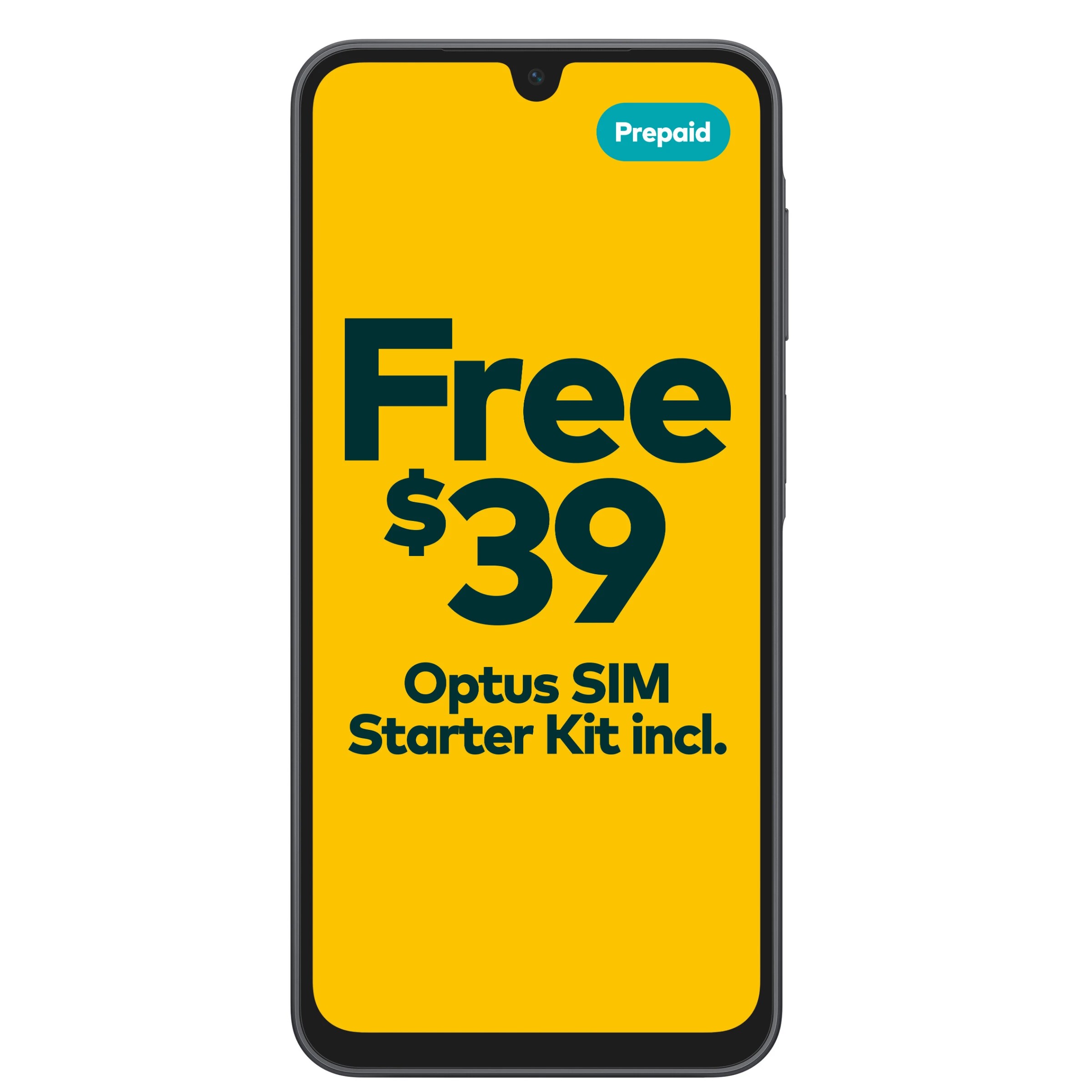1 Optus Samsung Galaxy A17 Smartphone - Black, 1 of 2