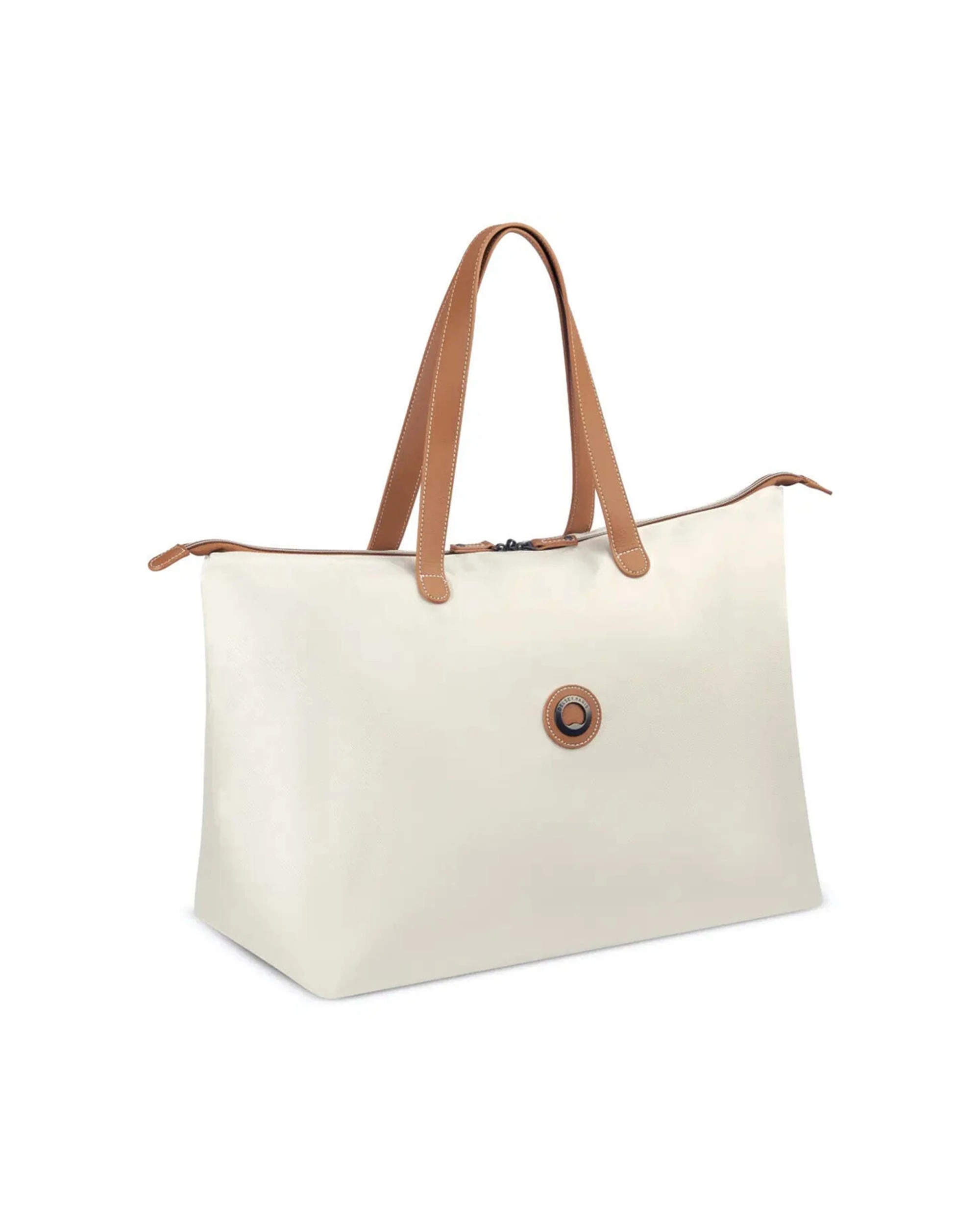4 Delsey Chatelet Air 2.0 Tote Bag Recycled Polyester 37L Capacity Angora - White, 4 of 6