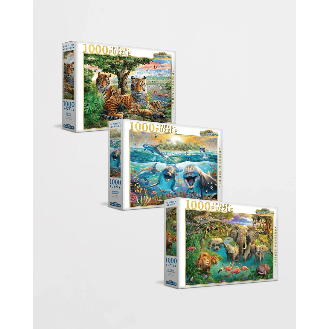 1 Harlington 1000 Piece Jigsaw Puzzle, - Animals &amp; Nature - Assorted* - Multi, 1 of 7