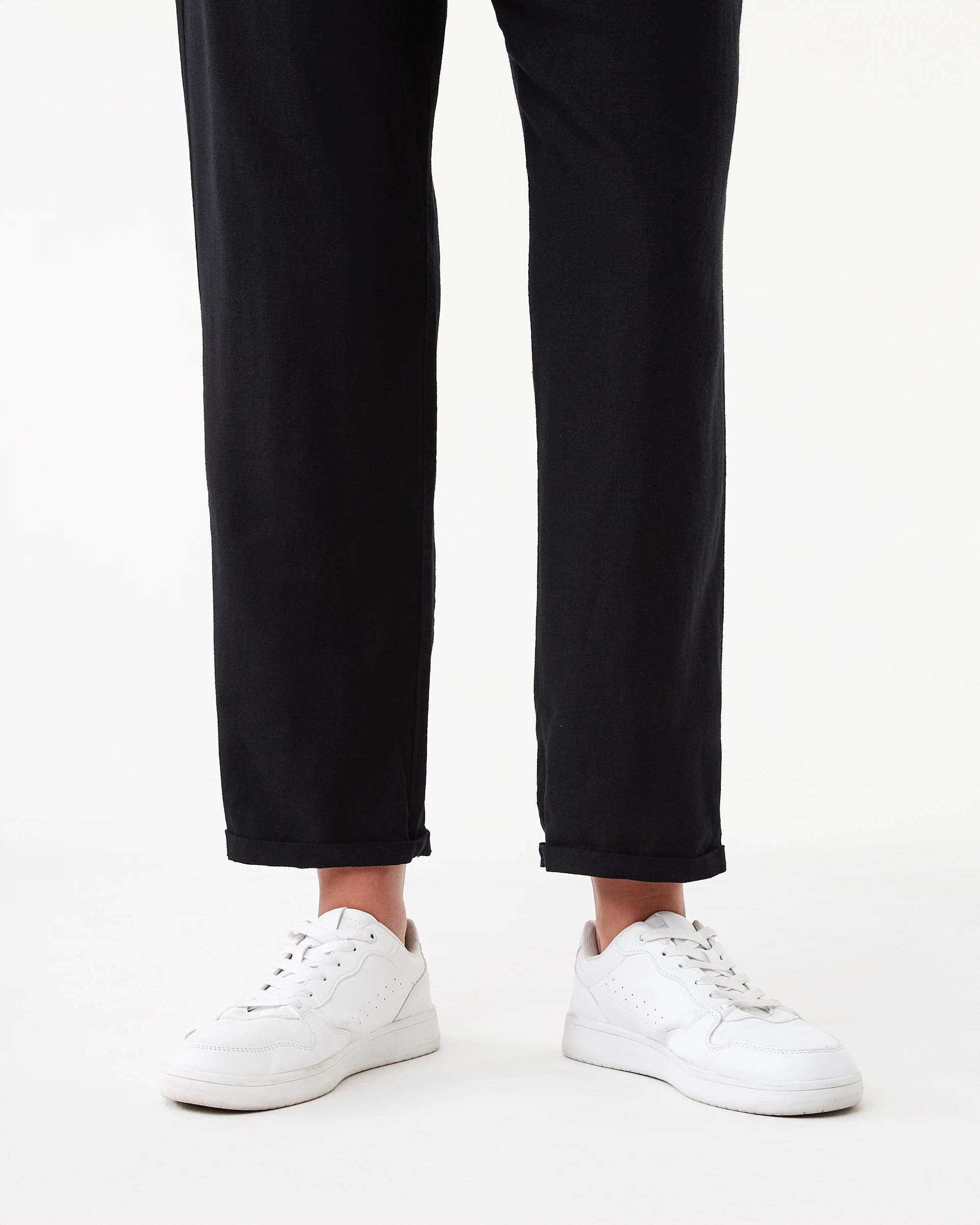 6 Drawstring Pants Black, 6 of 6