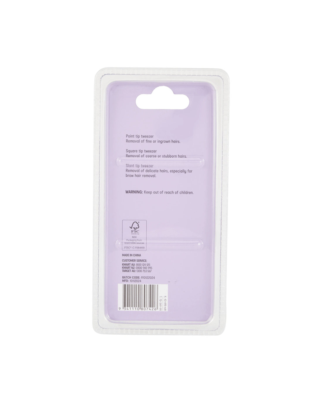 6 OXX Cosmetics Tweezer Trio, 6 of 6