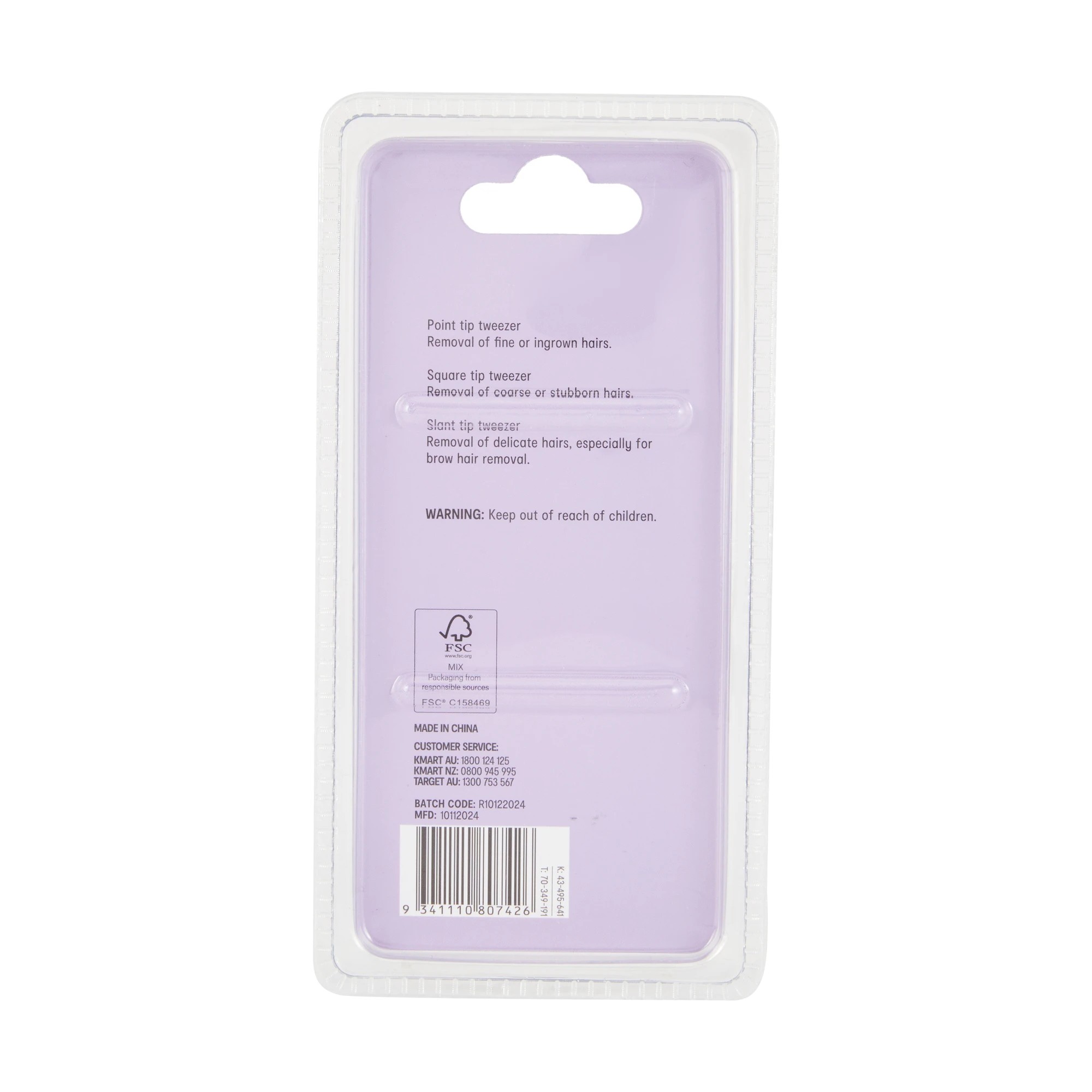 6 OXX Cosmetics Tweezer Trio, 6 of 6