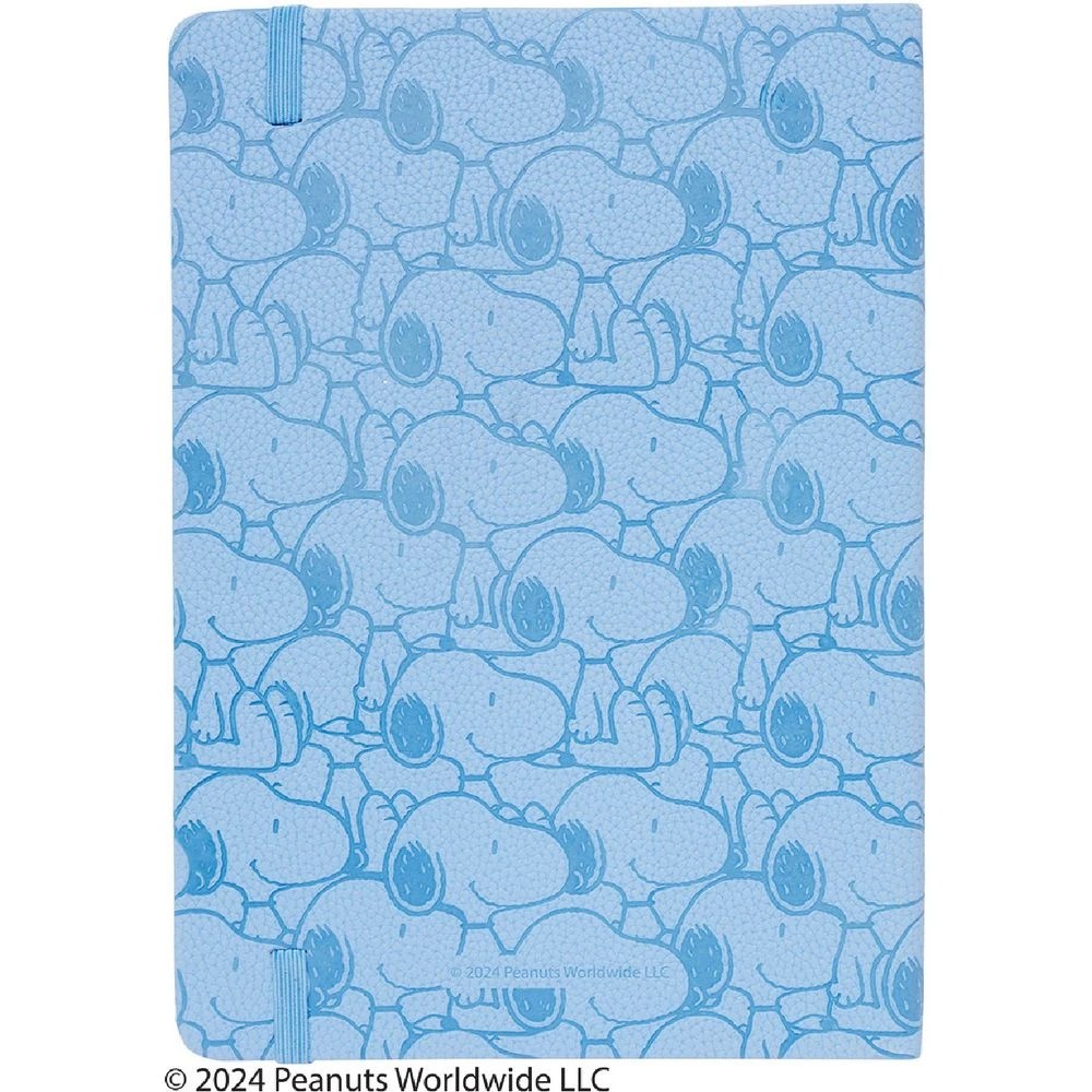2 Peanuts Snoopy A5 Embossed Notebook Blue 192 Page, 2 of 5