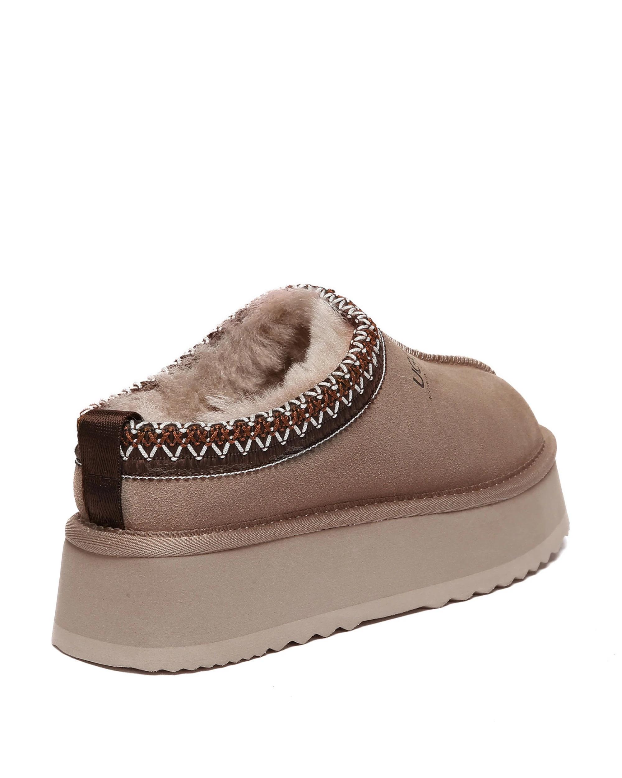 3 Australian Shepherd UGG Unisex Ventus Cow Suede Platform BROWN, 3 of 5