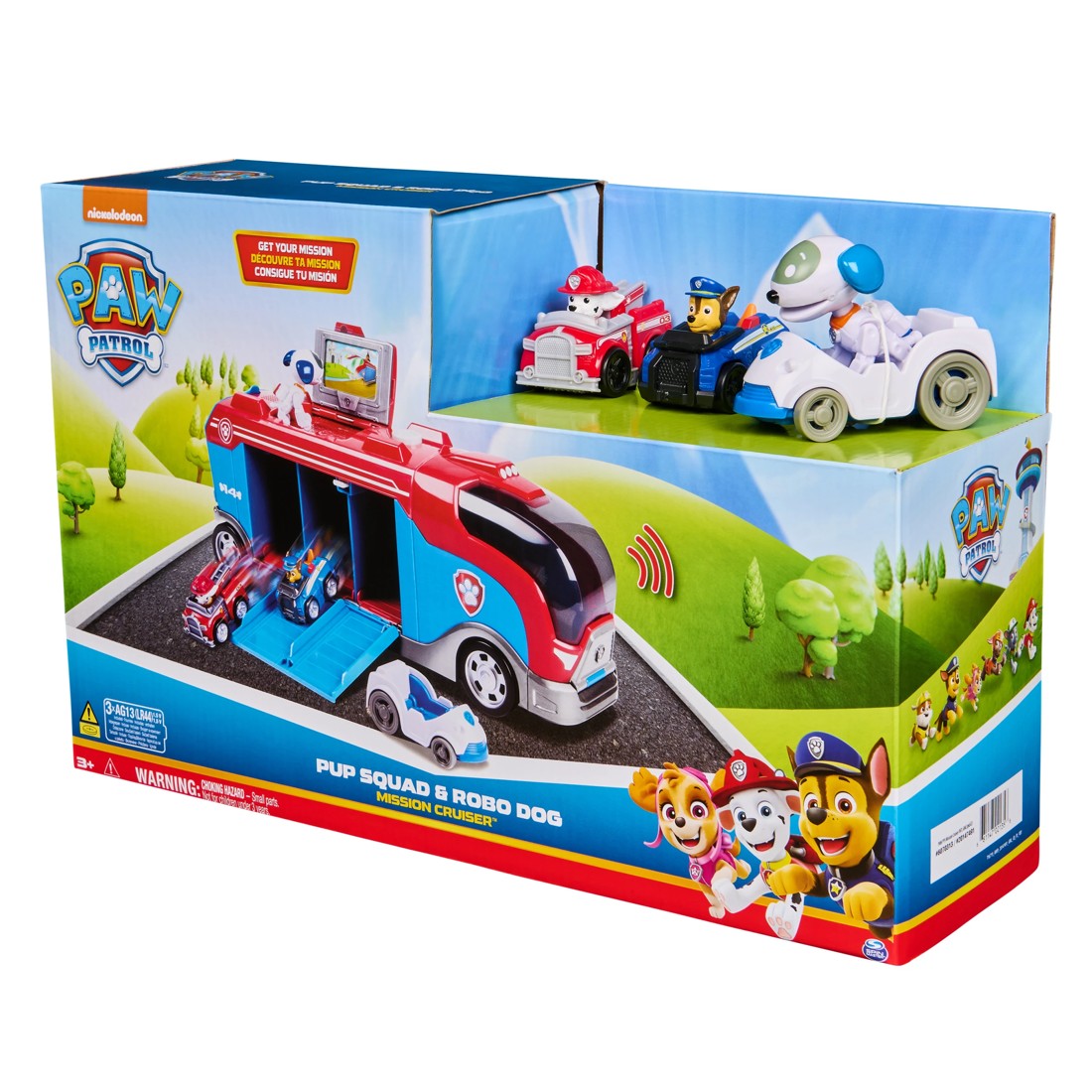 1 Nickelodeon PAW Patrol Pup Squad & Robo Dog Mission Cruiser, 1 of 7