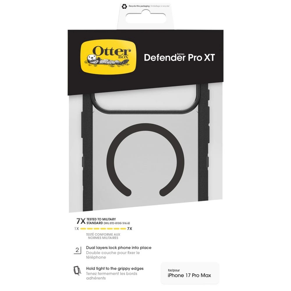 5 OtterBox Defender XT Case iPhone 17 Pro Max Black, 5 of 5