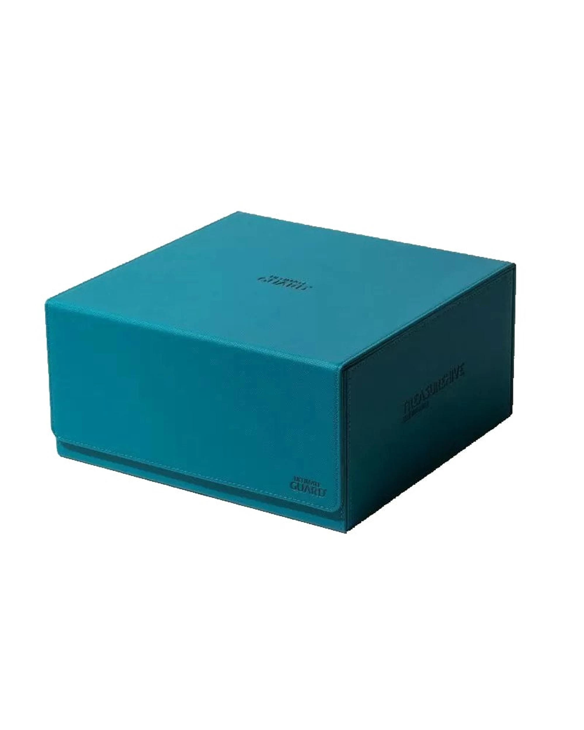 1 Ultimate Guard Treasurehive 90+ XenoSkin Petrol Deck Box, 1 of 2