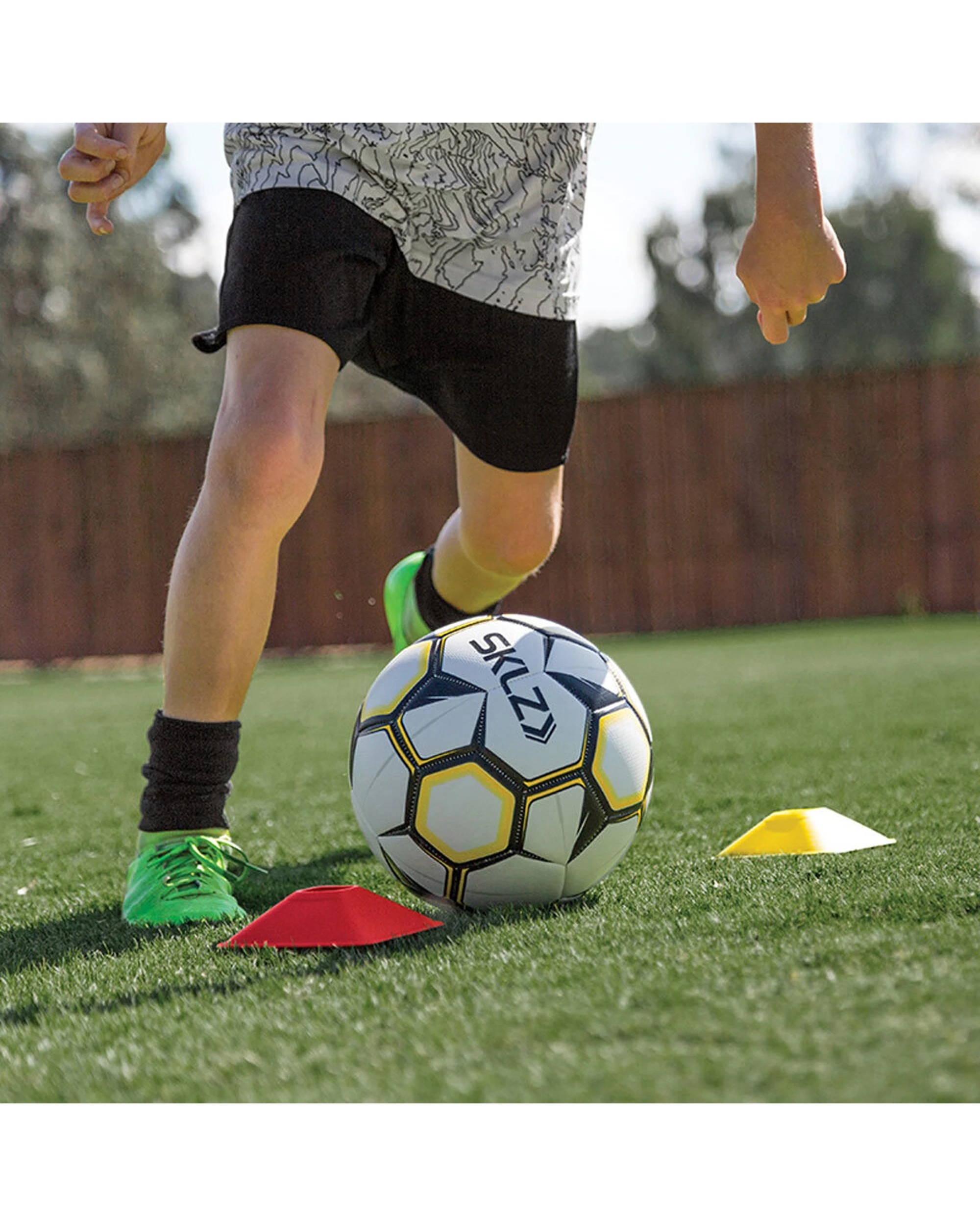 4 Sklz 20pc Mini Training Cones Square Base Carry Strap Durable Design - Multi, 4 of 6