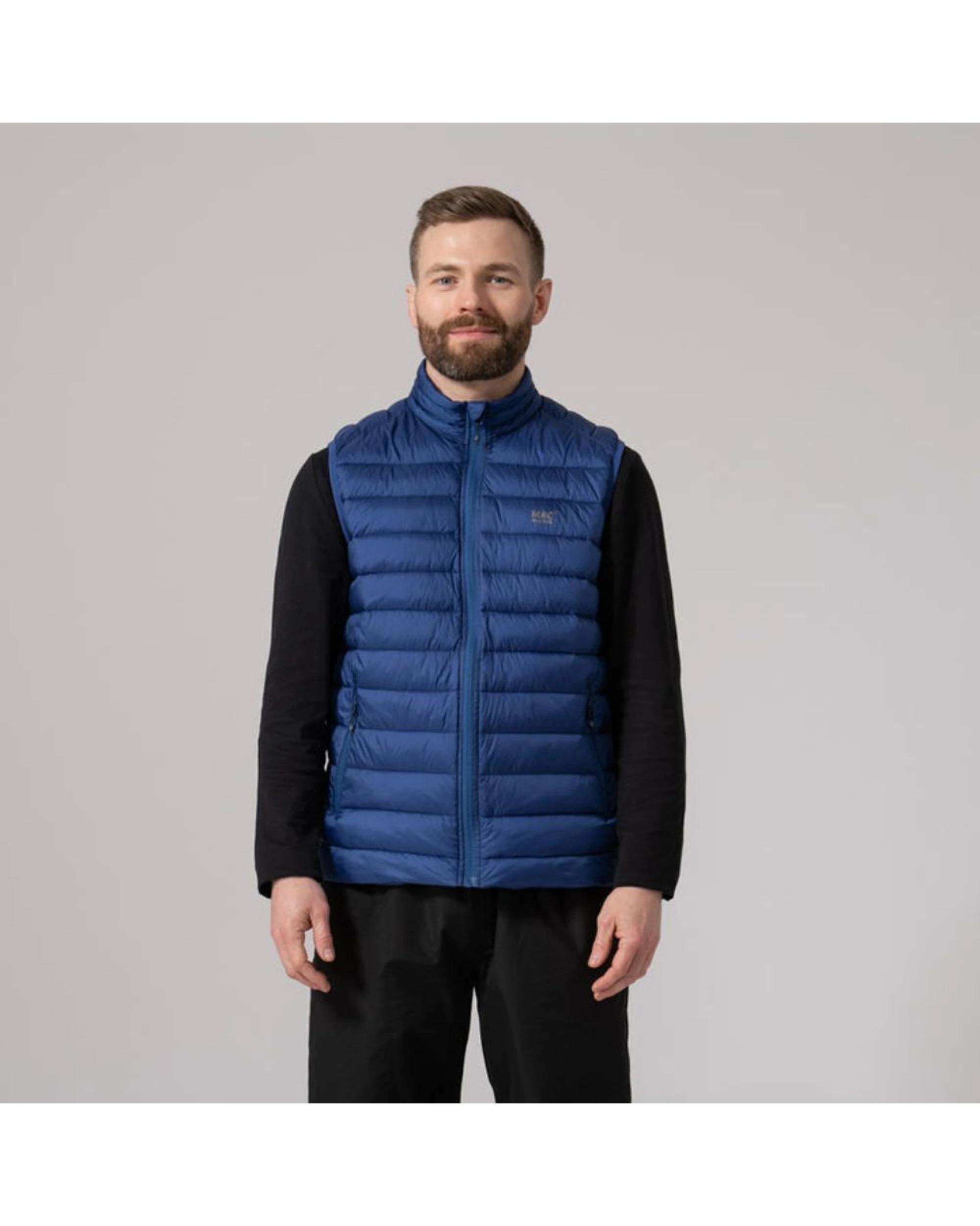 4 Mac In A Sac Synergy Packable Men's Thermolite Vest BLUE, 4 of 8