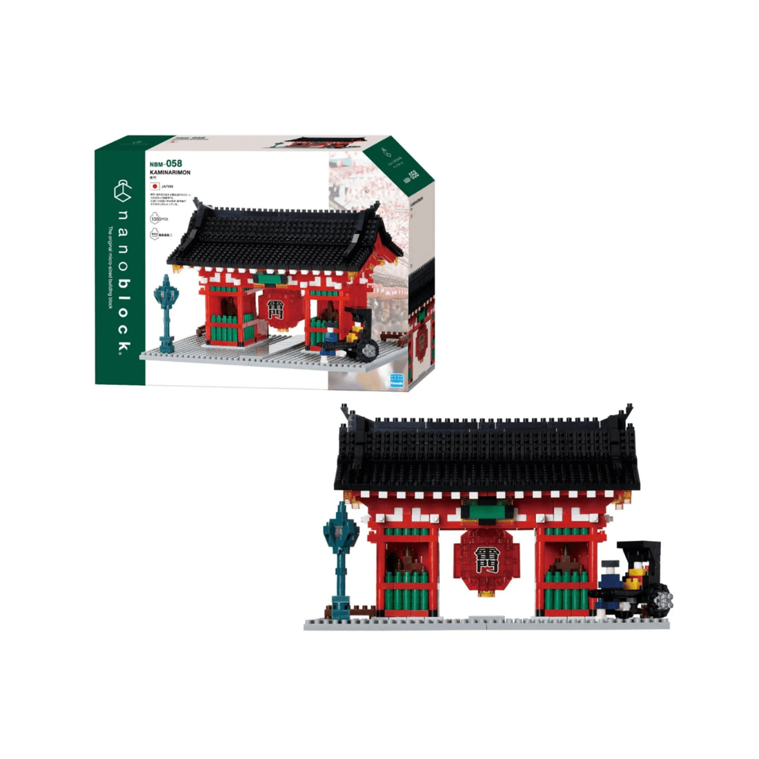 1 Kawada Nanoblock Kaminarimon DX, 1 of 8