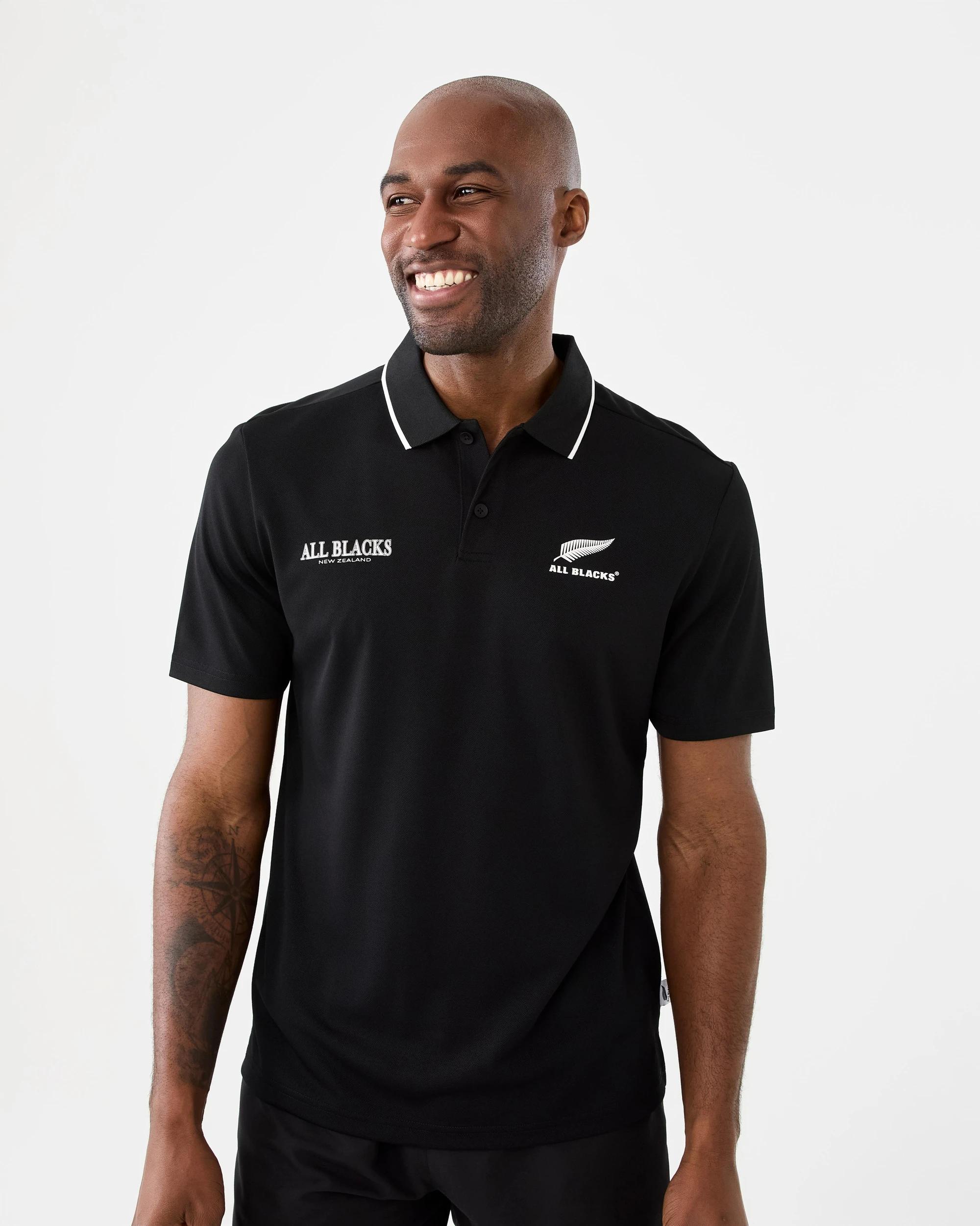 1 All Blacks Adult Polo Shirt Black, 1 of 7