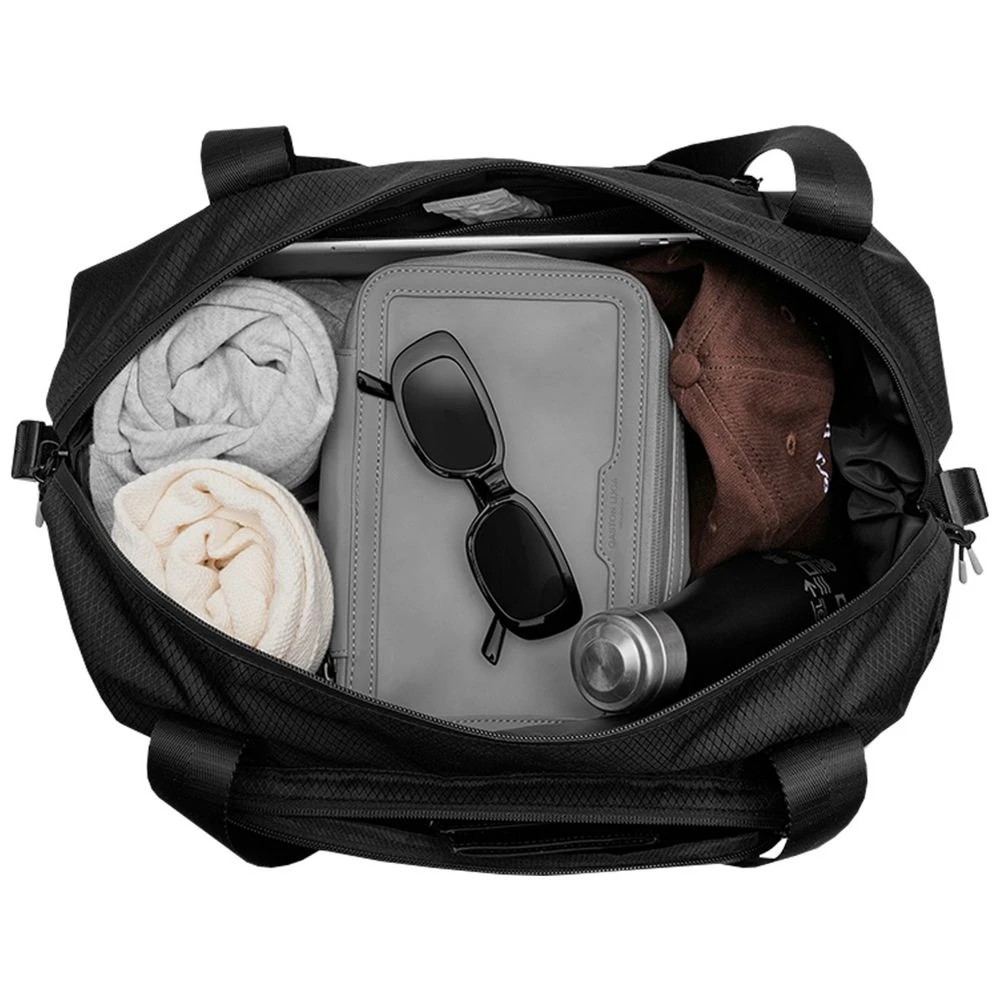 5 Gaston Luga Lightweight Packable Duffel Black, 5 of 7