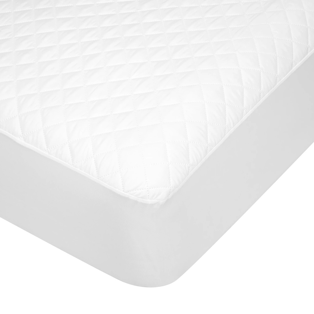 4 Stain Resistant and Allergy Sensitive Mattress Protector - Queen Bed, White, 4 of 4