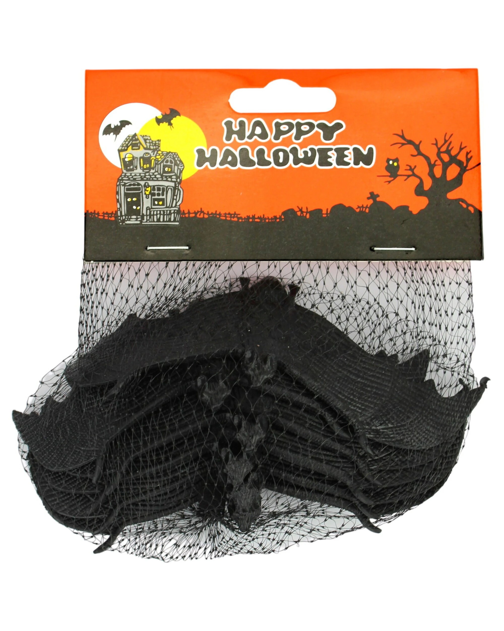 2 JD Party Plastic Bats Pack of 6 - Black, 2 of 2