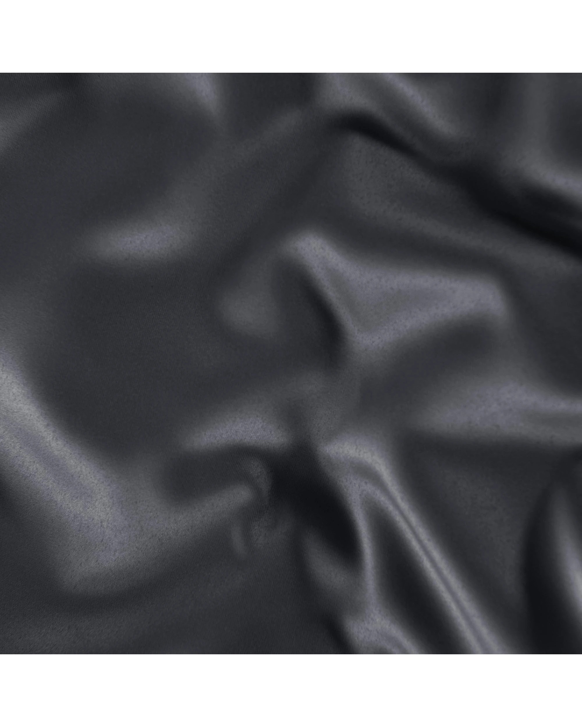 4 Dreamaker Matte Satin Standard Pillowcase Twin Pack - Charcoal, 4 of 6