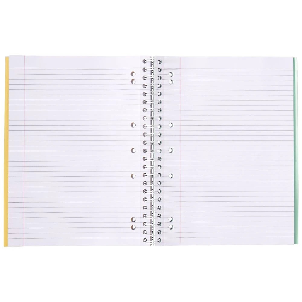 2 J.Burrows Recycled A4 3 Subject Notebook 300 Page, 2 of 4