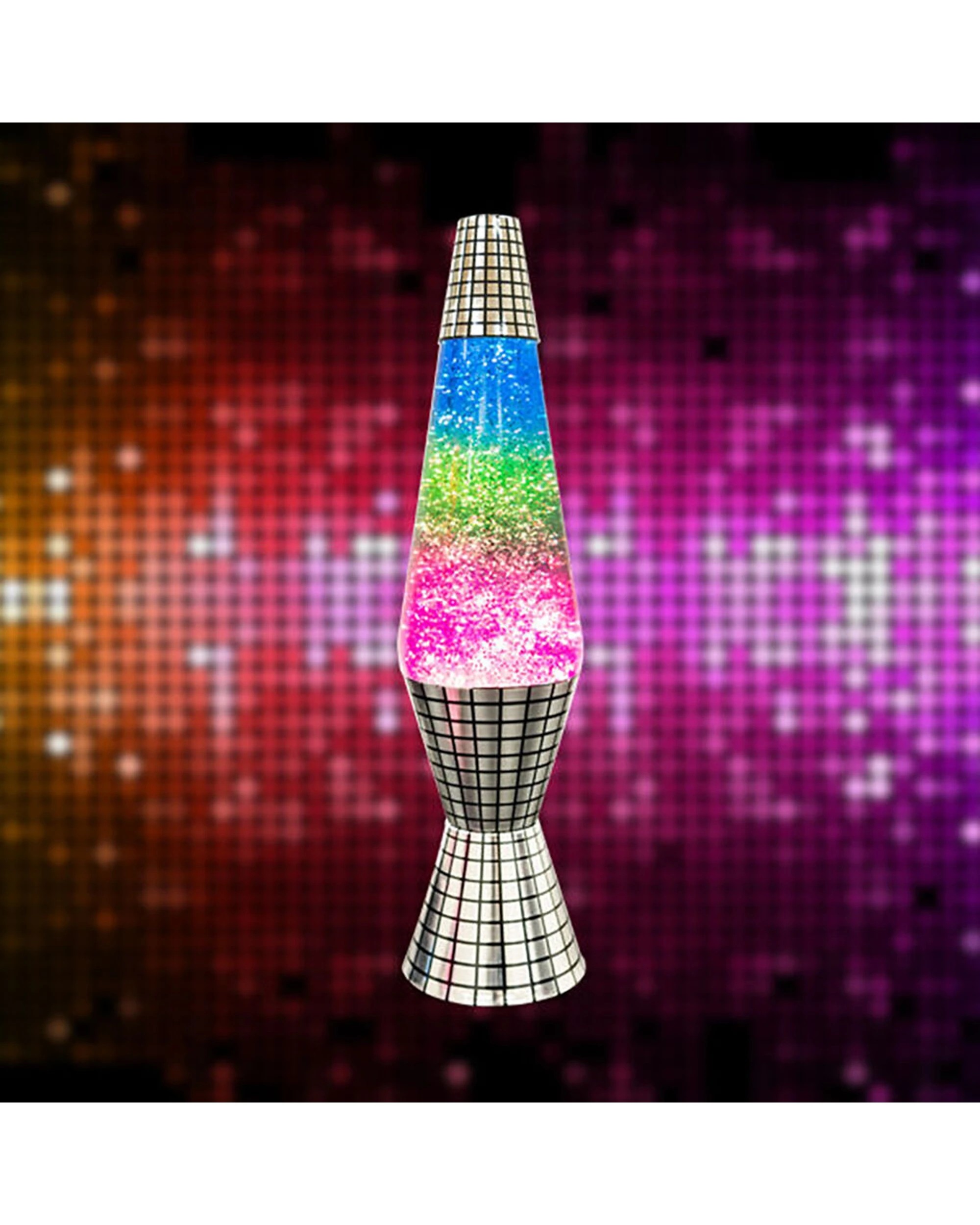 2 MDI Aus Diamond Glitter Lamp Night Light Bedside Bedroom Decor Disco Mirror - Multi, 2 of 4