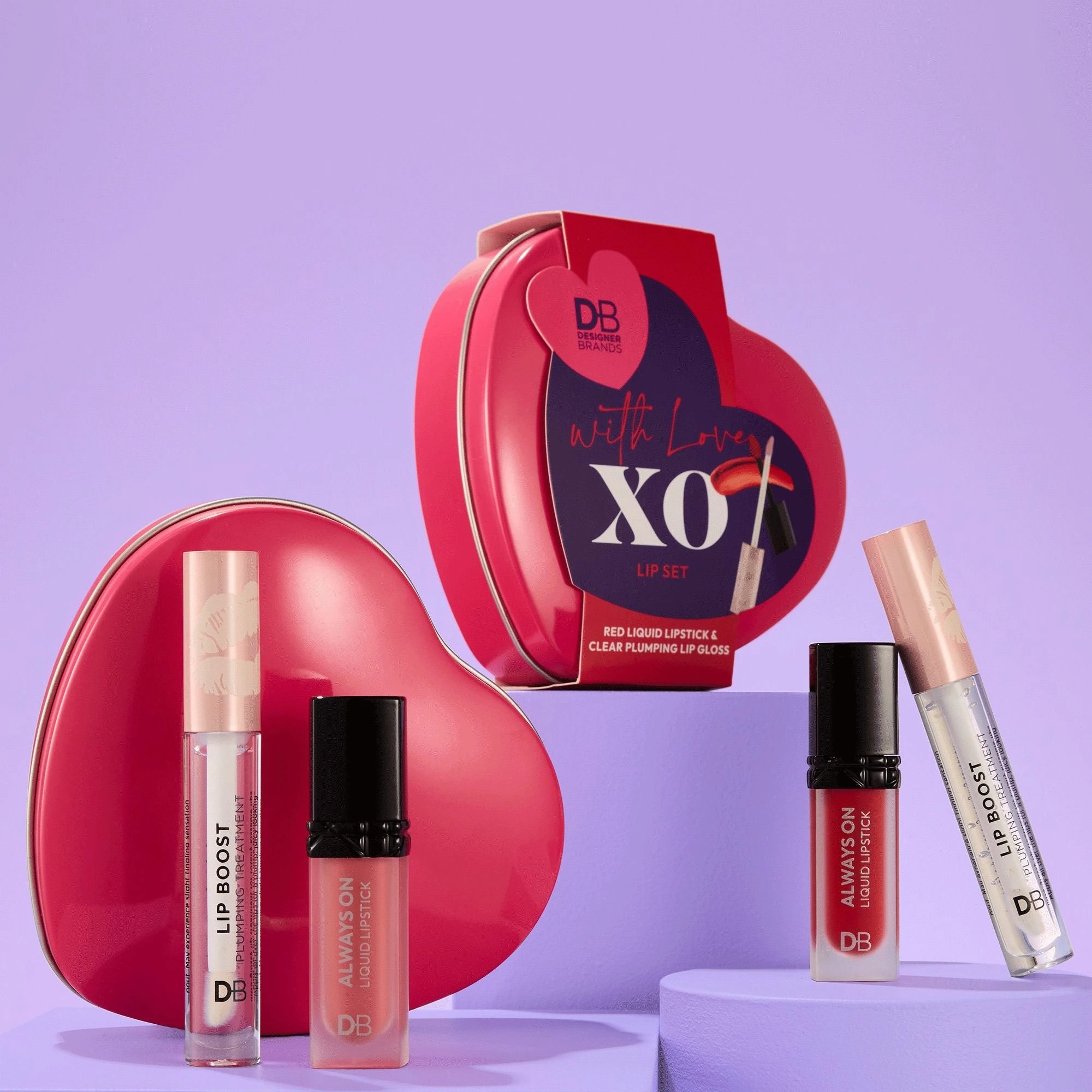 2 DB Designer Brands With Love XO Lip Set - Idol, 2 of 3