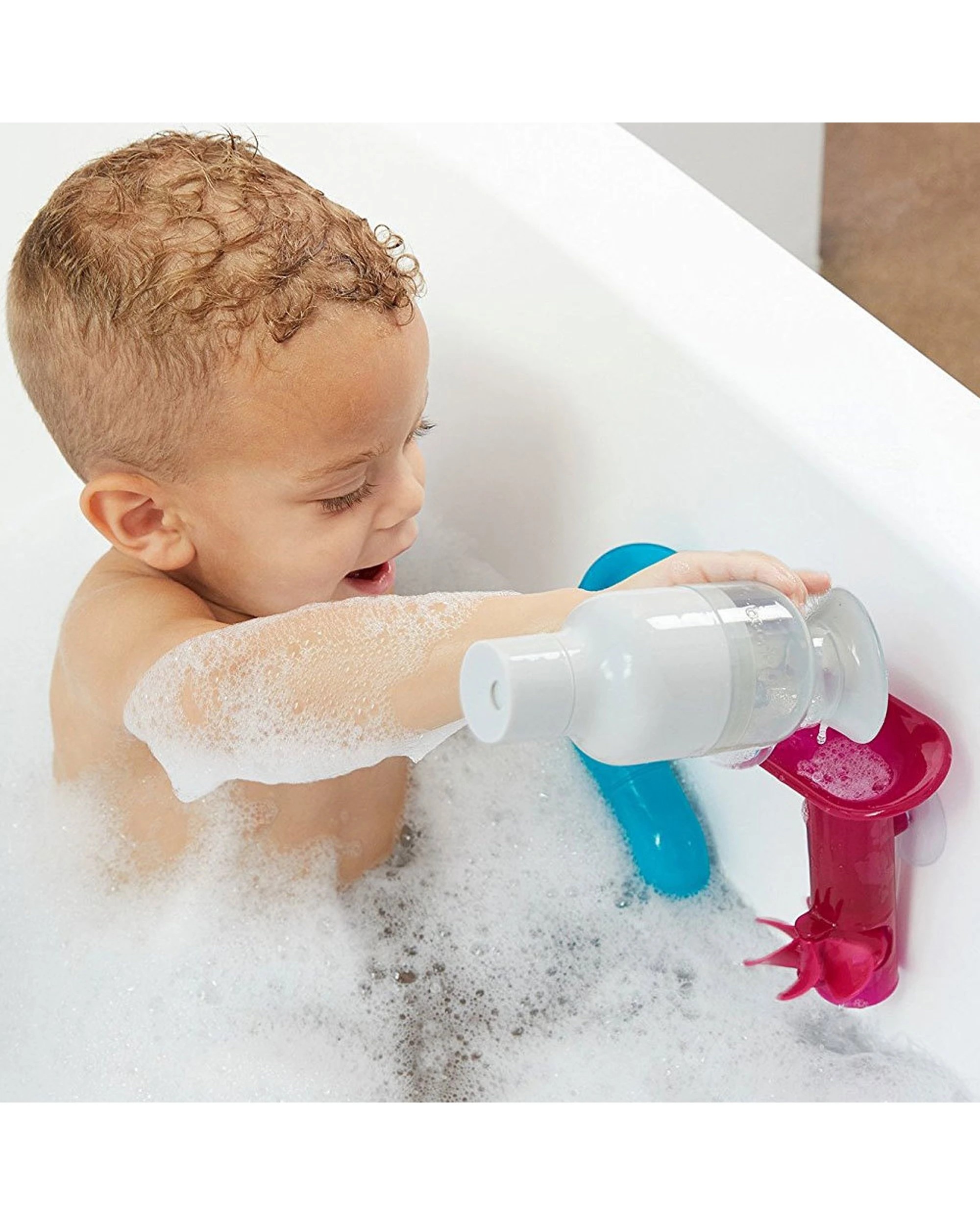 4 Boon Tubes 3pc Building Bath Toy Set - Multi, 4 of 5