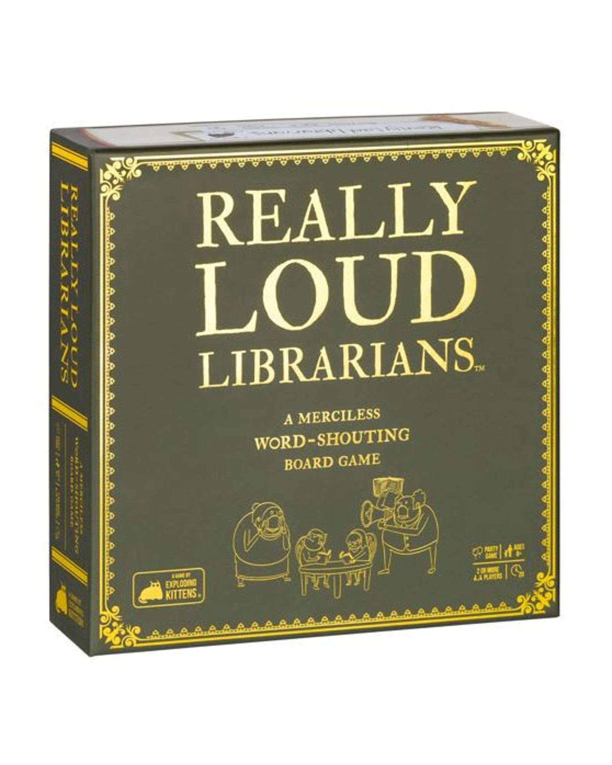 1 Exploding Kittens LLC Really Loud Librarians - By Exploding Kittens -  Board Game, 1 of 2