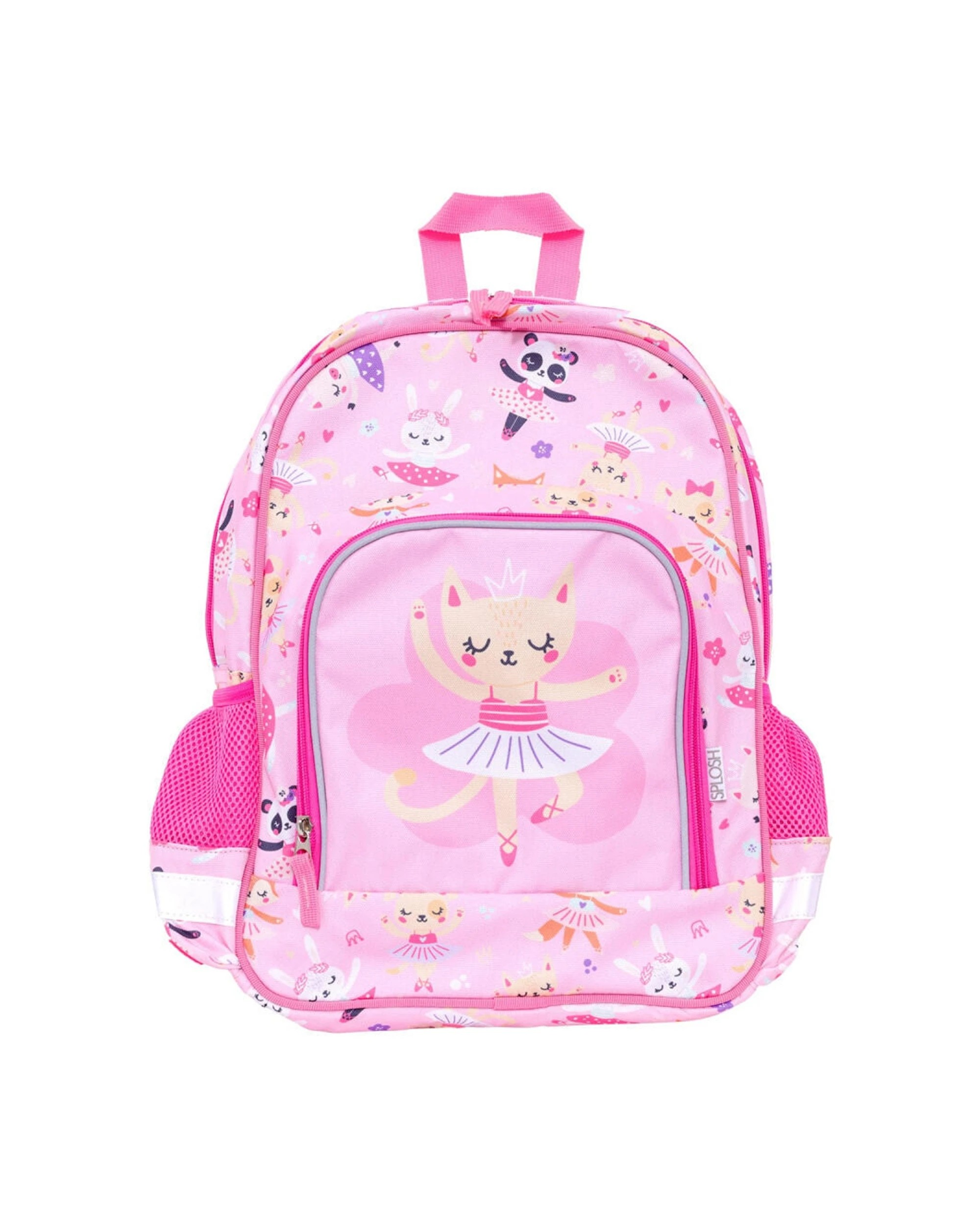 1 Splosh Out About Ballet Backpack Kids Children School Bag Weatherproof Polyester 40x31cm - Pink, 1 of 6