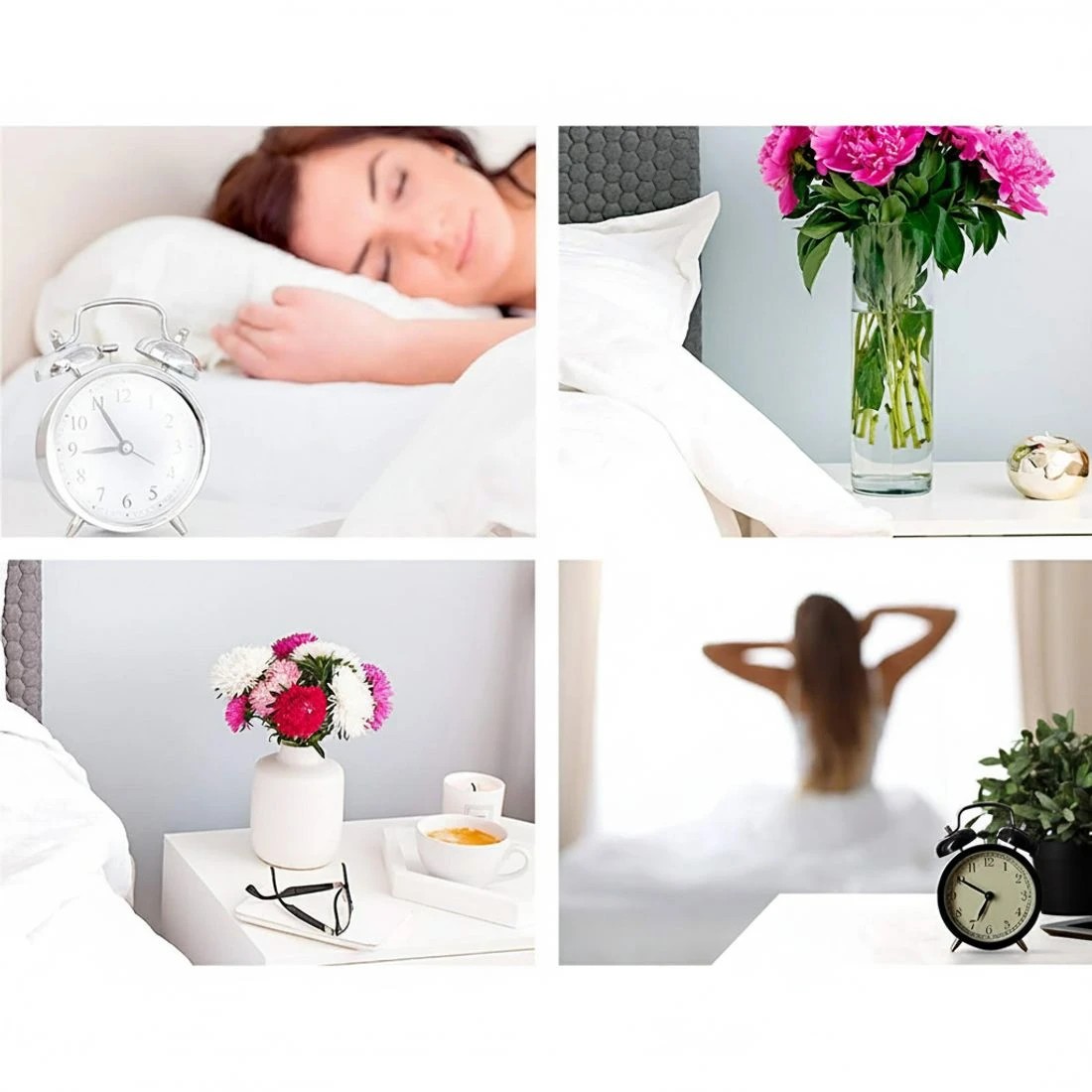 5 Artiss Bedside Table 2 Drawers - White, 5 of 6