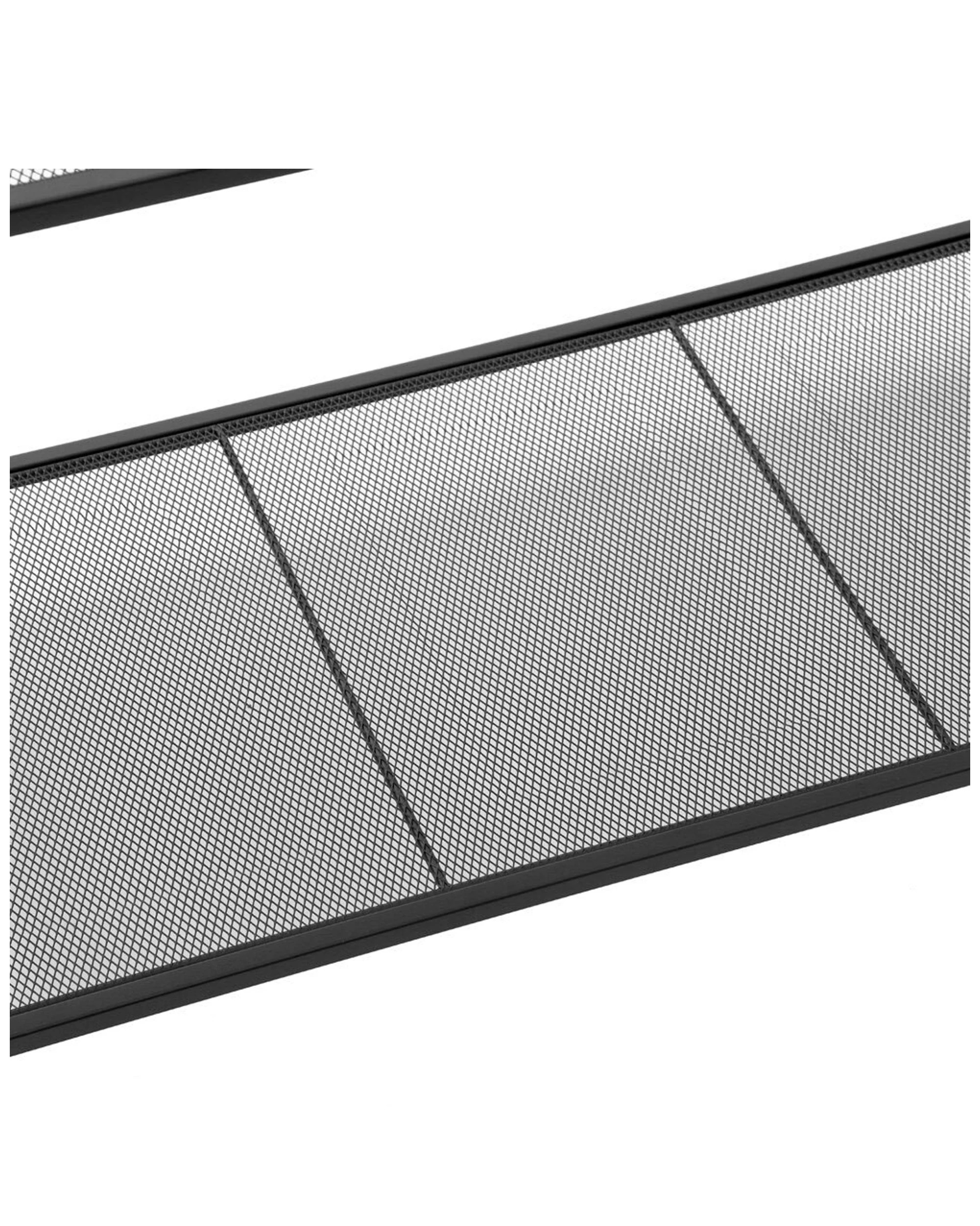 5 Boxsweden 2 Tier Mesh Wire Storage Shelf 73cm For Home Organisation.
 - Black, 5 of 5