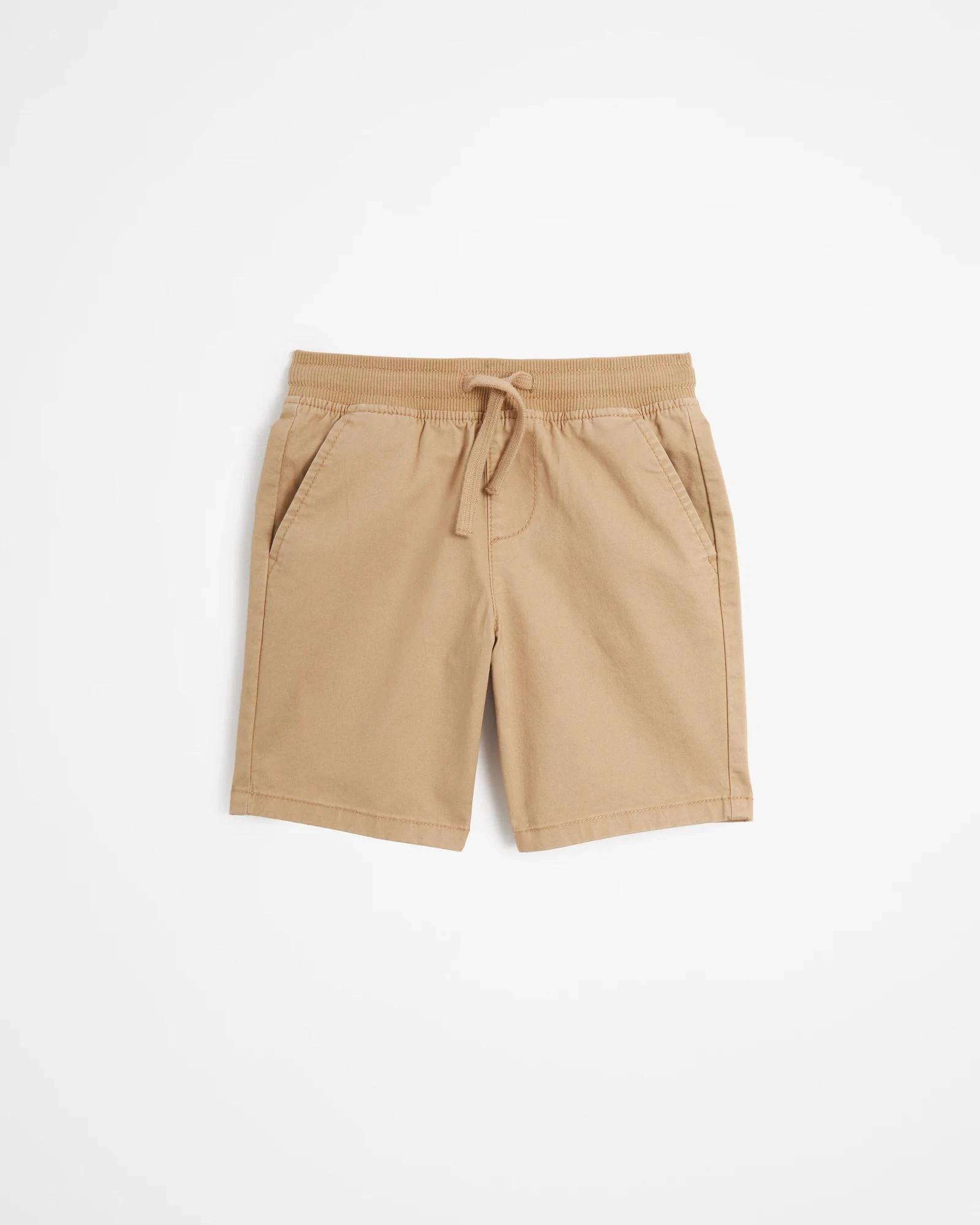 4 Target Pull On Chino Shorts TAN, 4 of 6
