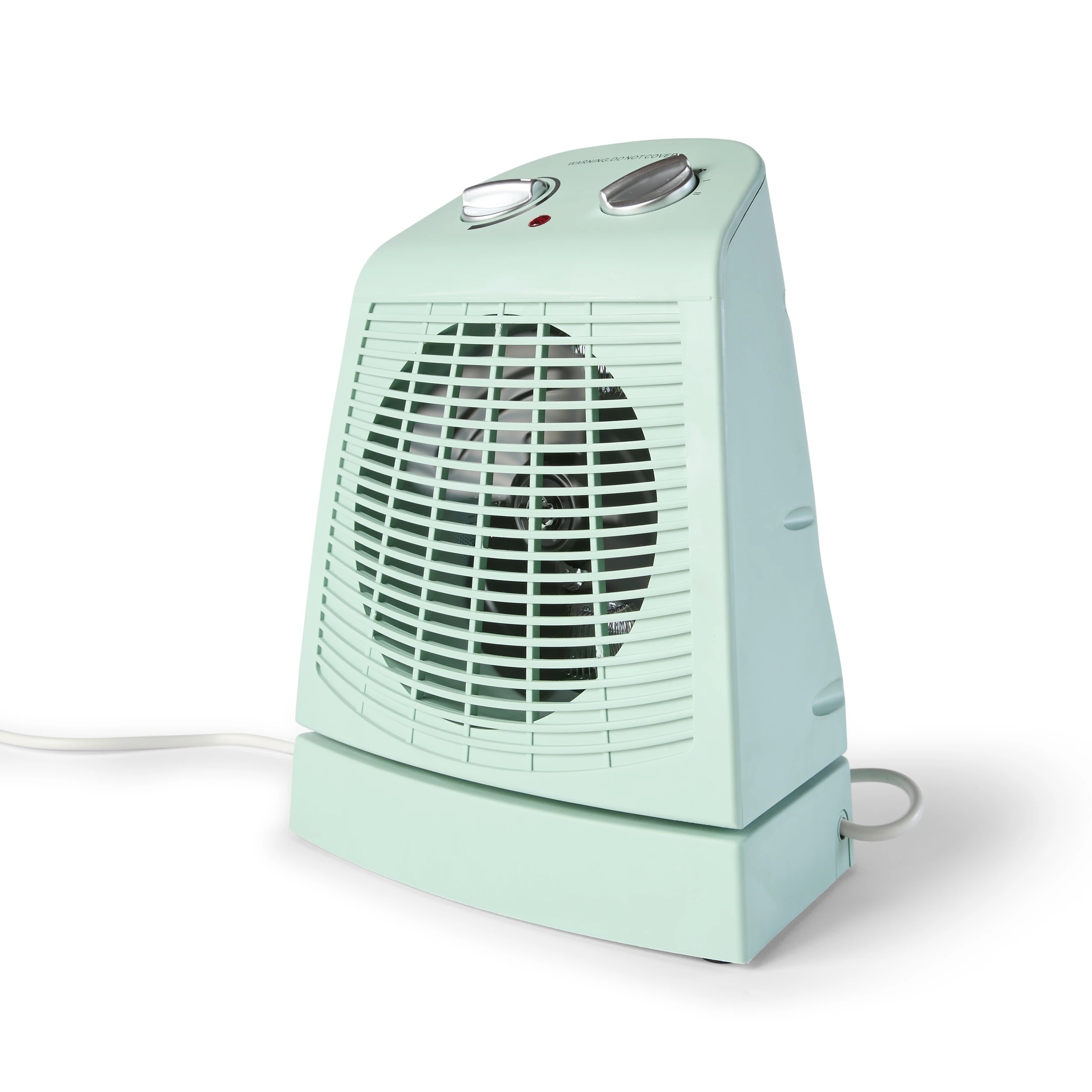 7 Oscillating Fan Heater - Green, 7 of 7