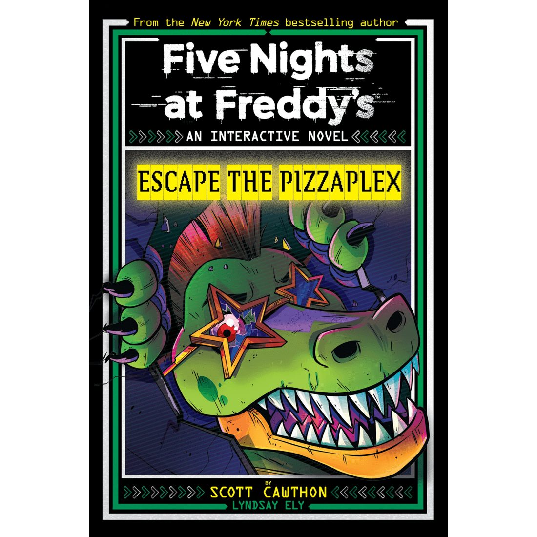 1 Five Nights at Freddy's An Interactive Novel: Escape the Pizzaplex by Scott Cawthon and Lyndsay Ely - Book, 1 of 1