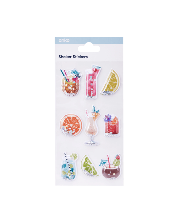 Shaker Stickers - Drinks