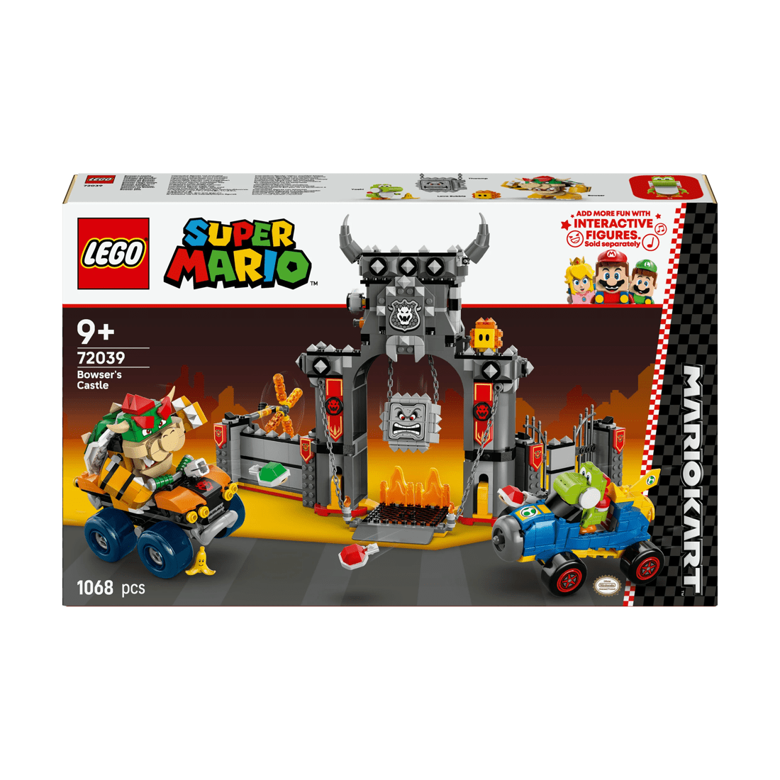 1 LEGO Super Mario Mario Kart - Bowser's Castle 72039, 1 of 10