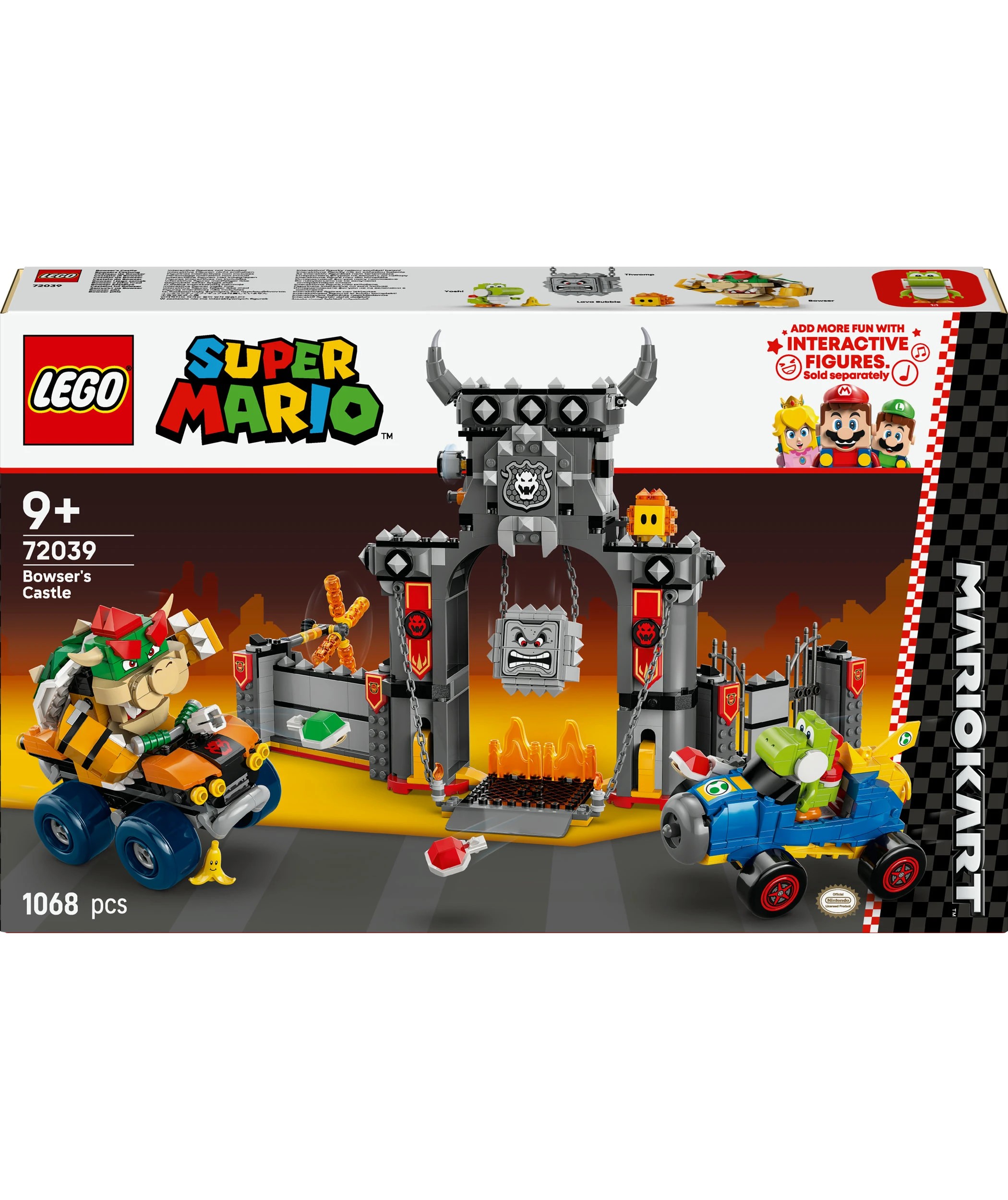 1 LEGO Super Mario Mario Kart - Bowser's Castle 72039, 1 of 10
