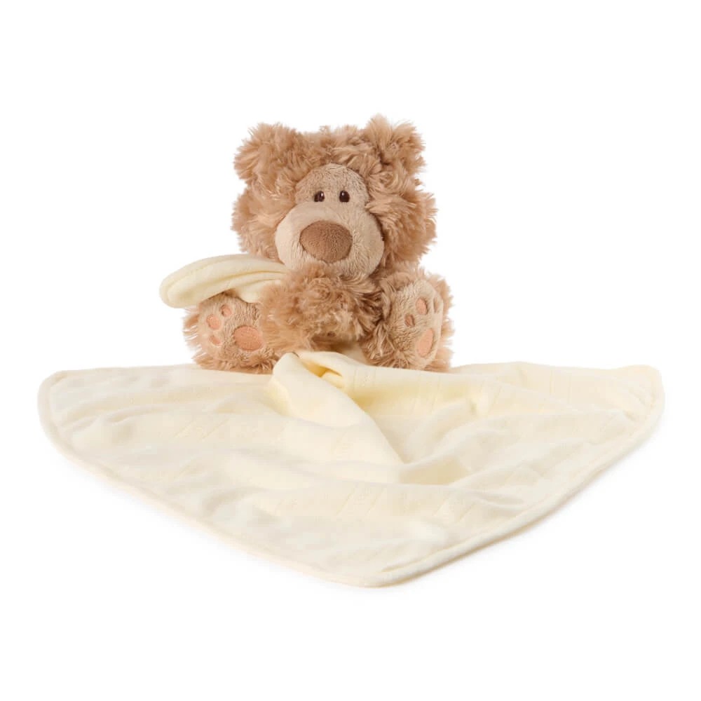 3 Gund Philbin Lovey Baby Comforter Plush Blanket with Teddy Bear Snuggle Toy from Birth, 3 of 5