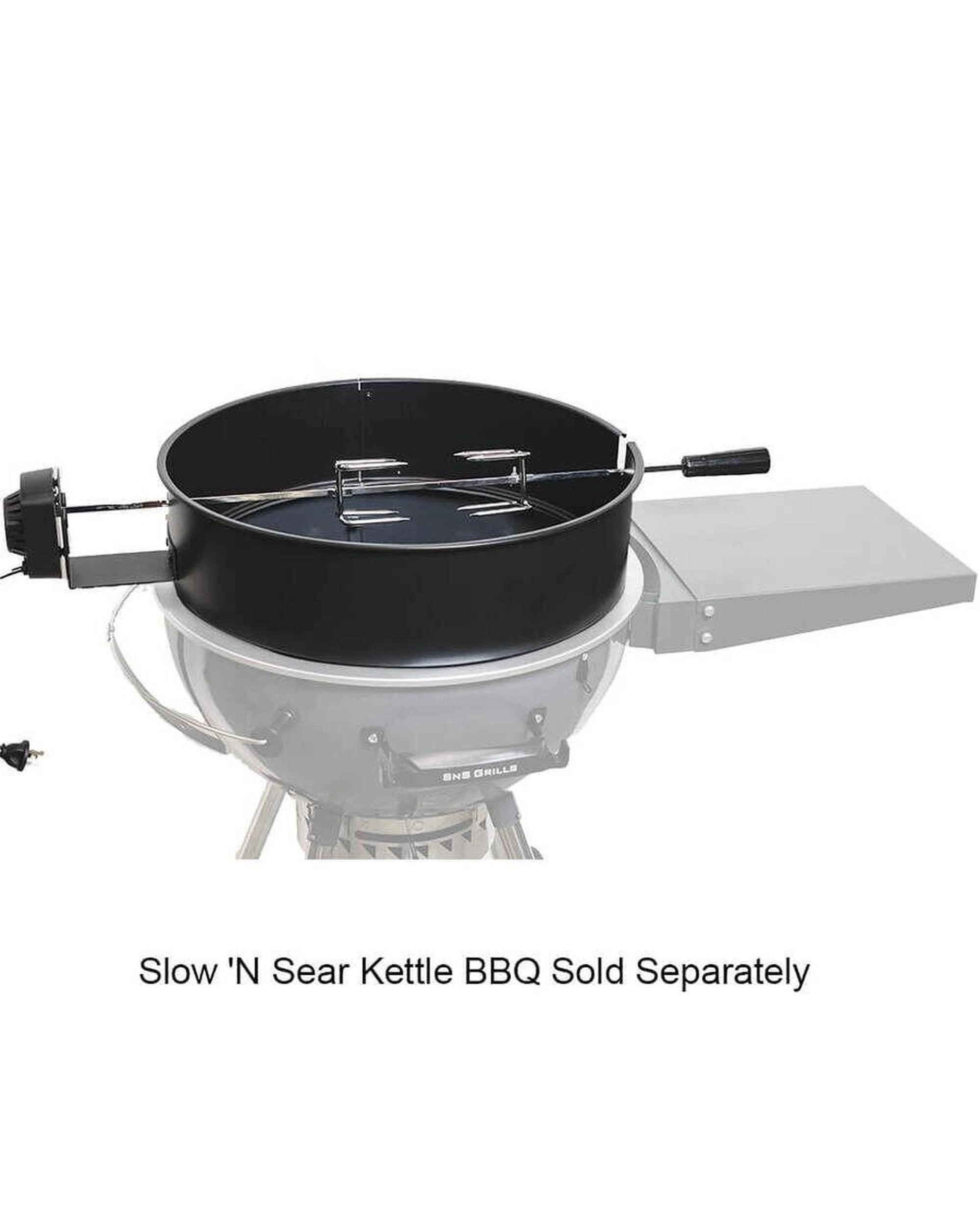 5 Flaming Coals 57cm Kettle Rotisserie Kit, 5 of 10