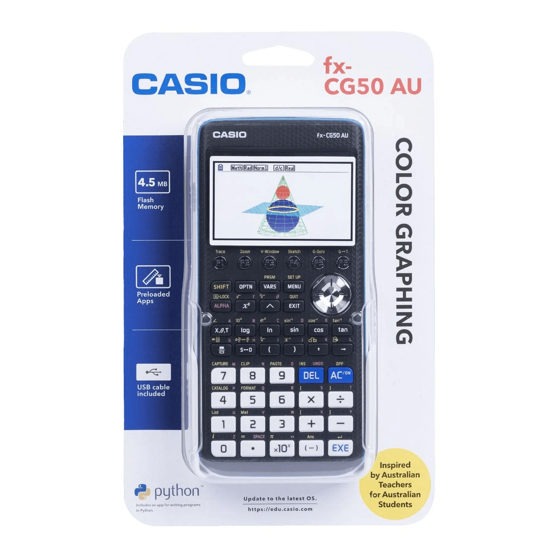3 Casio Colour Graphic Calculator fx-CG50 AU, 3 of 5