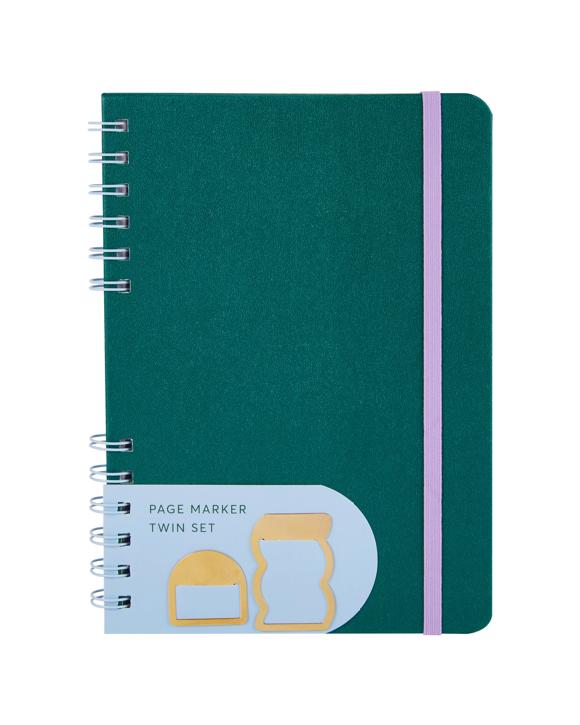 A5 Notebook with Bookmark 80gsm 160 Pages
