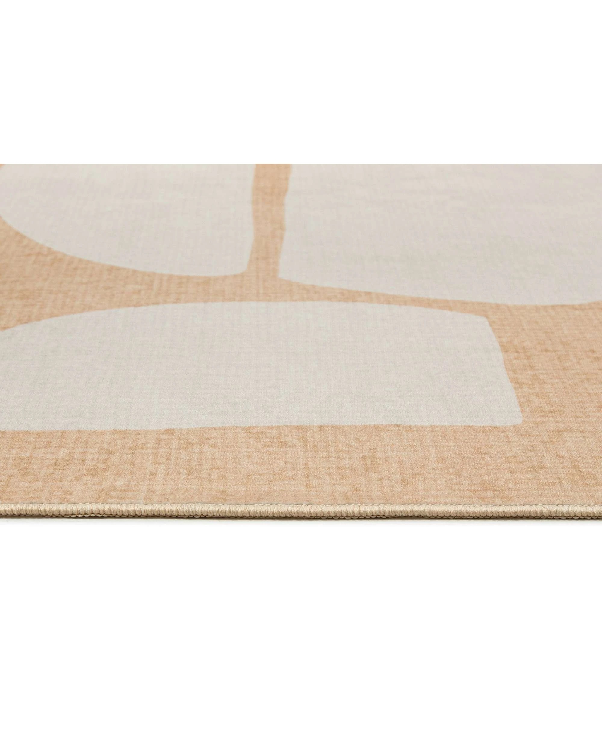 6 Loopsie Tribeca Printed Washable Rug-220cm x 150cm - Beige, 6 of 8