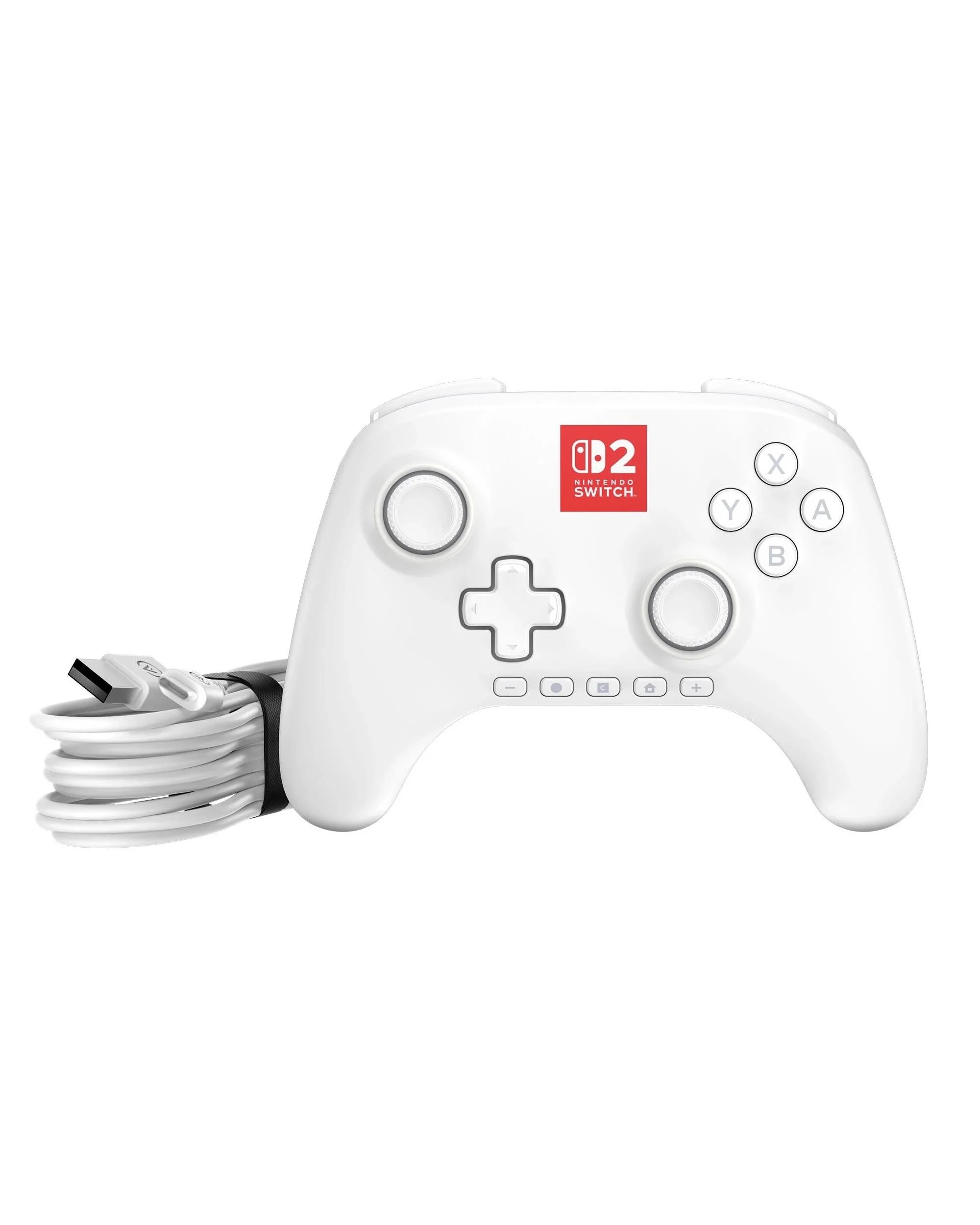 8 PowerA Advantage Lumectra Wired Controller for Nintendo Switch 2 - White, 8 of 10