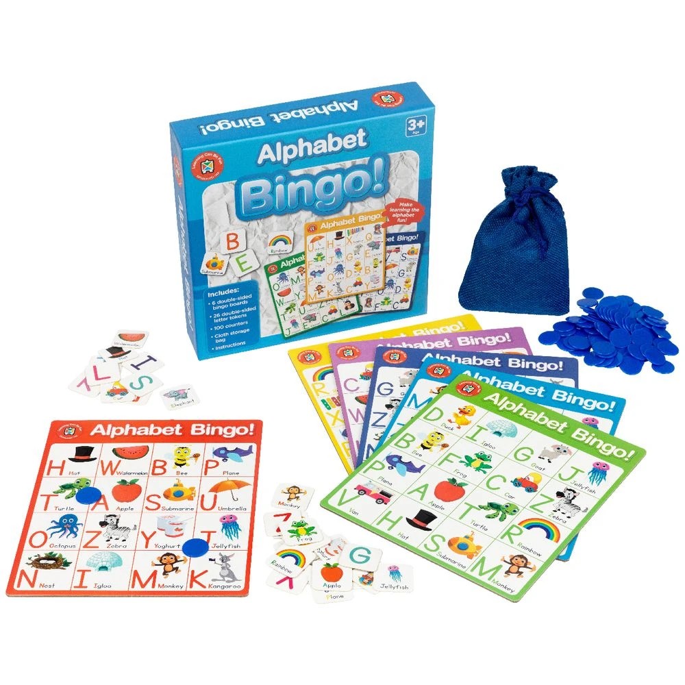 2 Learning Can Be Fun Alphabet Bingo, 2 of 2