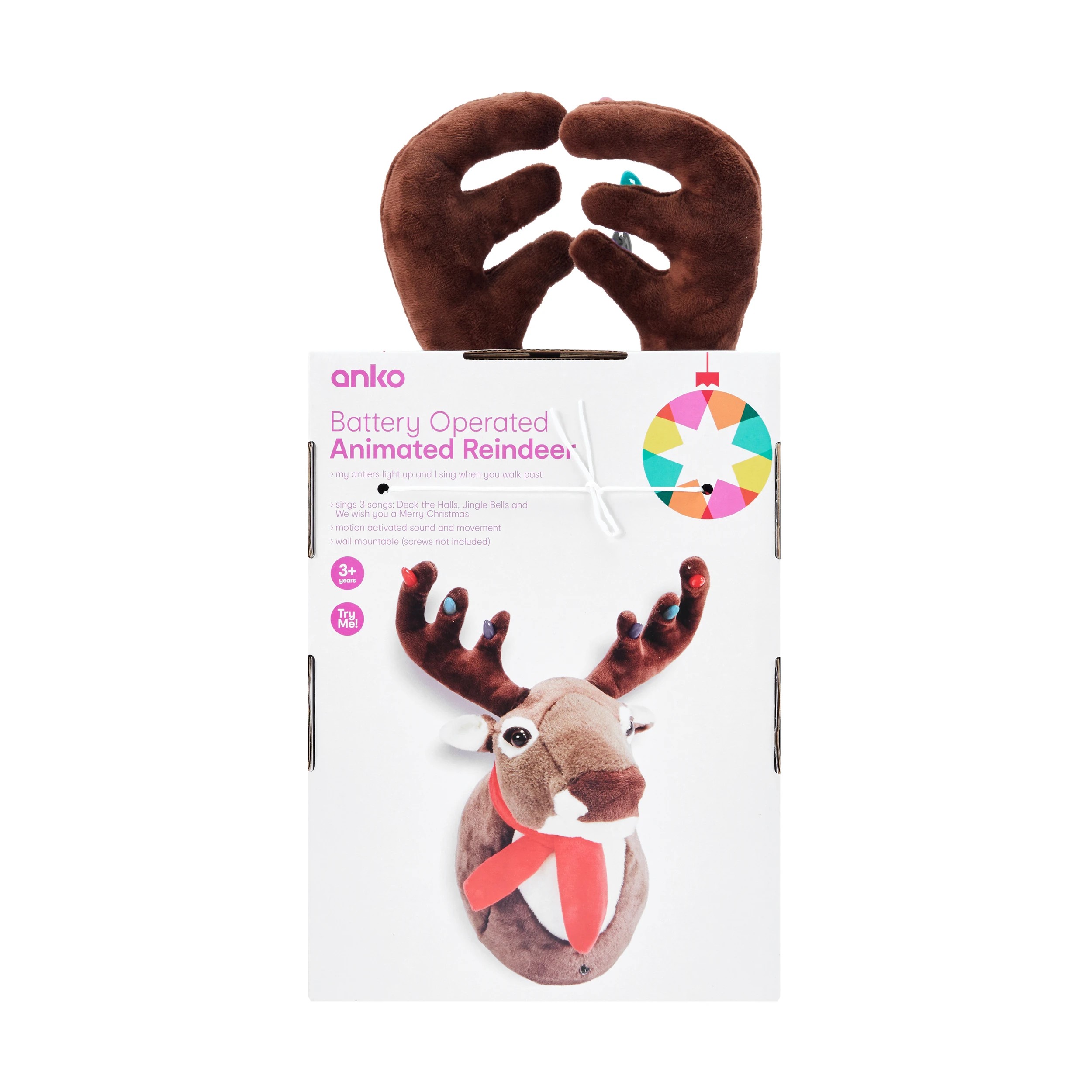 8 Battery Operated Animated Reindeer, 8 of 8