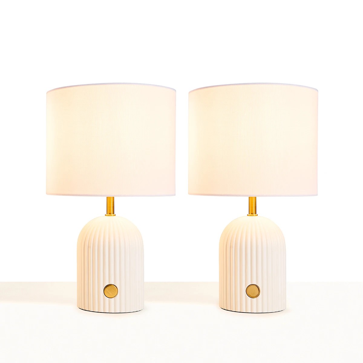 1 2 Pack Rowie Touch Lamps, 1 of 7