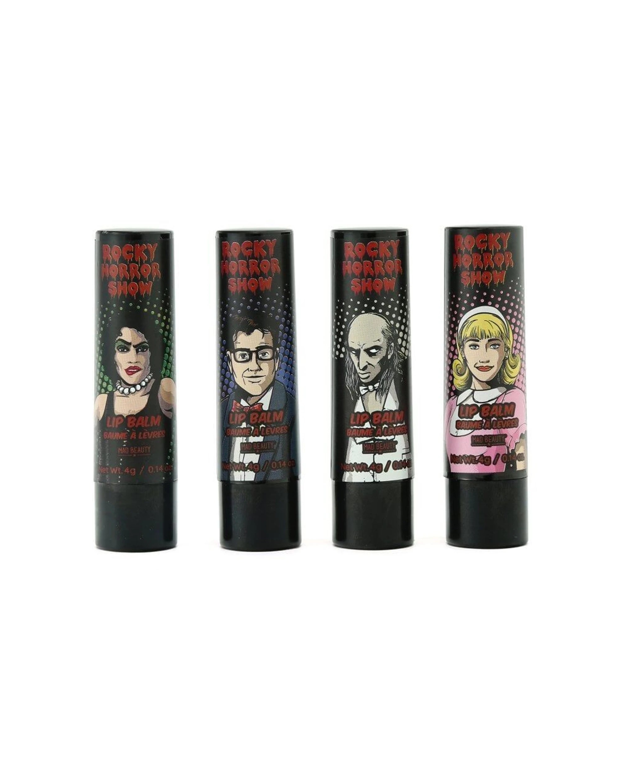 3 Rocky Horror Show 2PK Lip Balm Collection Apple Strawberry Cherry Vanilla Moisturising Fruity Lip Balm Set - Multi, 3 of 4