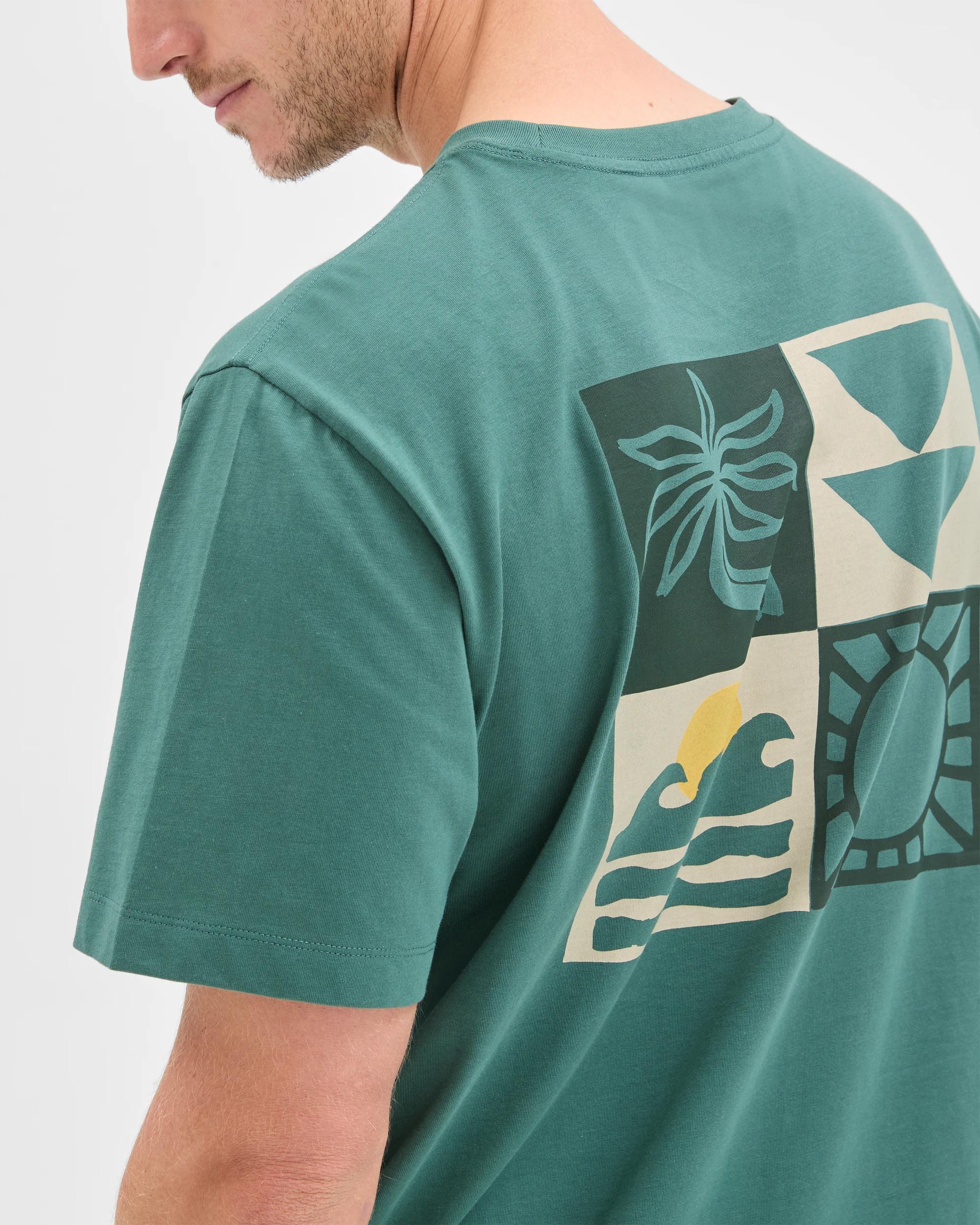 5 Target Man Australian Cotton Graphic T-Shirt BISTRO GREEN, 5 of 6