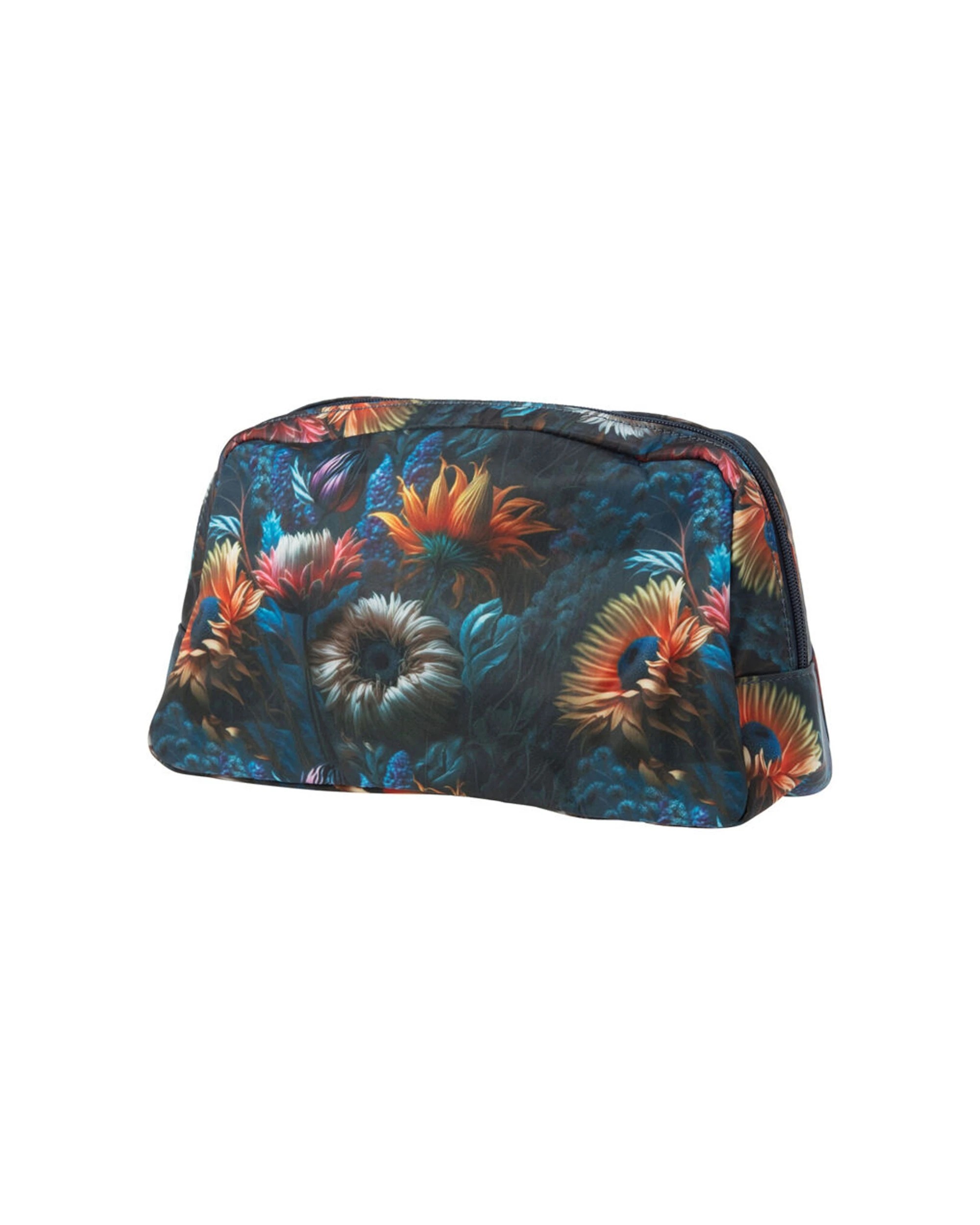 1 Bramble Bay Vintage Floriade Midnight Serenade Makeup Cosmetic Bag 29cm - Green, 1 of 1