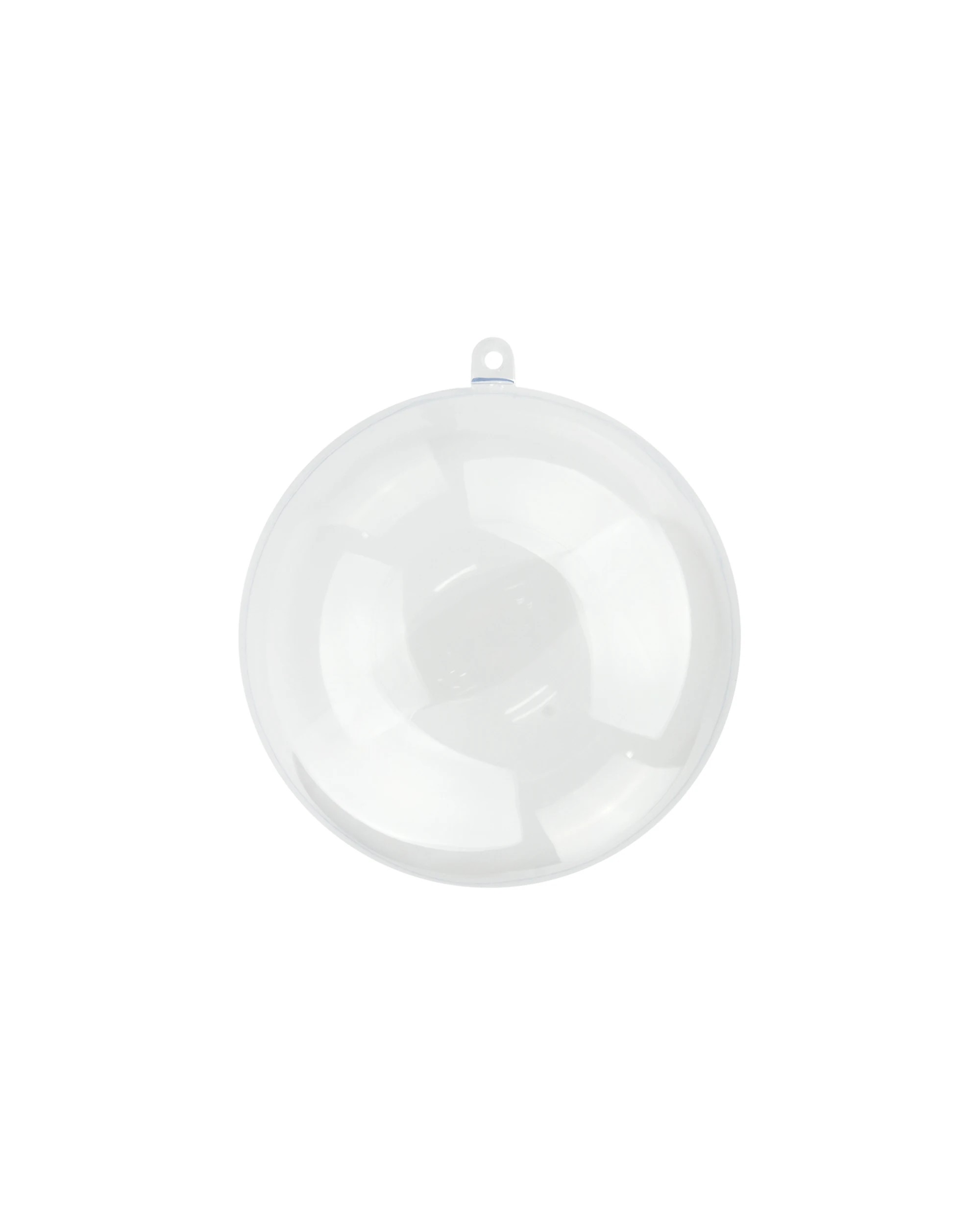 3 Partyrama Clear Plastic Fillable Bauble 6cm, 3 of 5