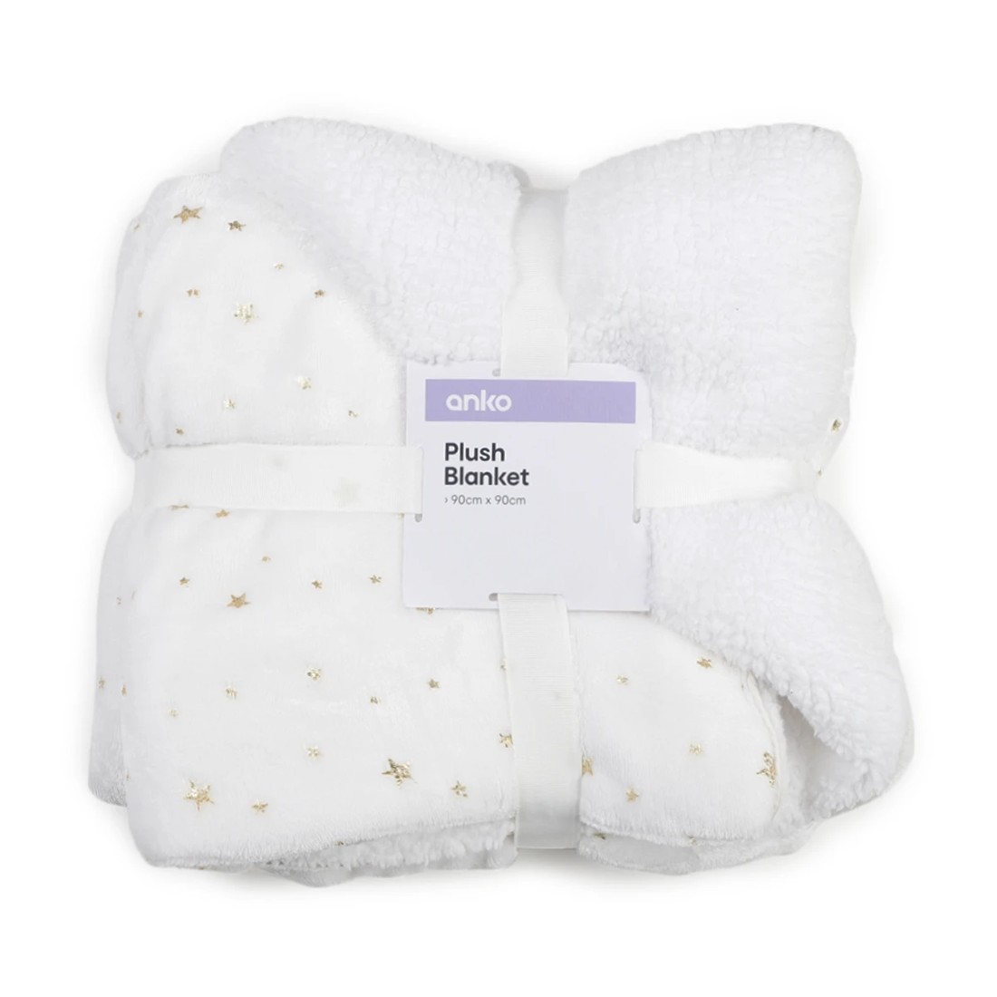 7 Plush Blanket - White, 7 of 7