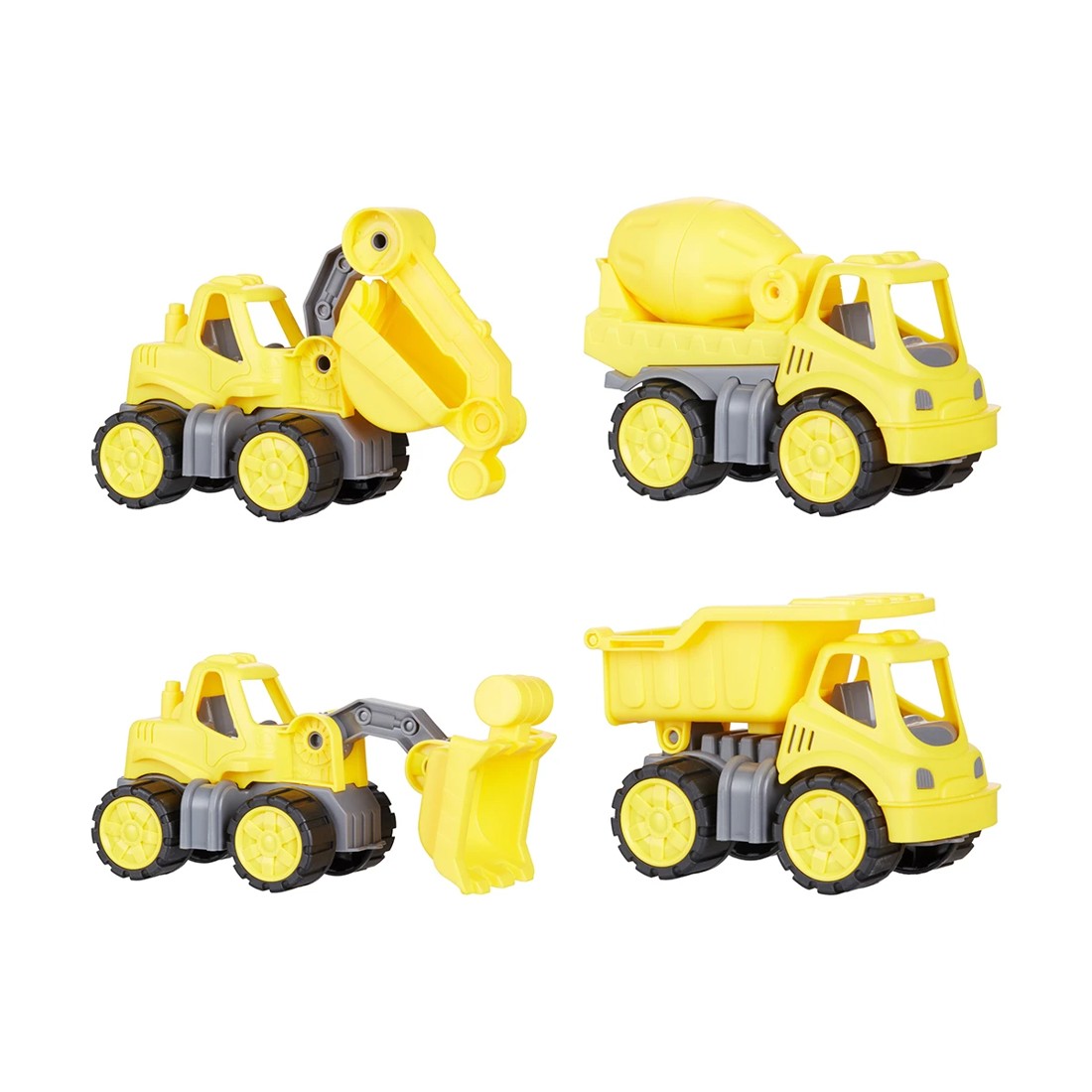1 4 Pack Construction Vehicles, 1 of 3